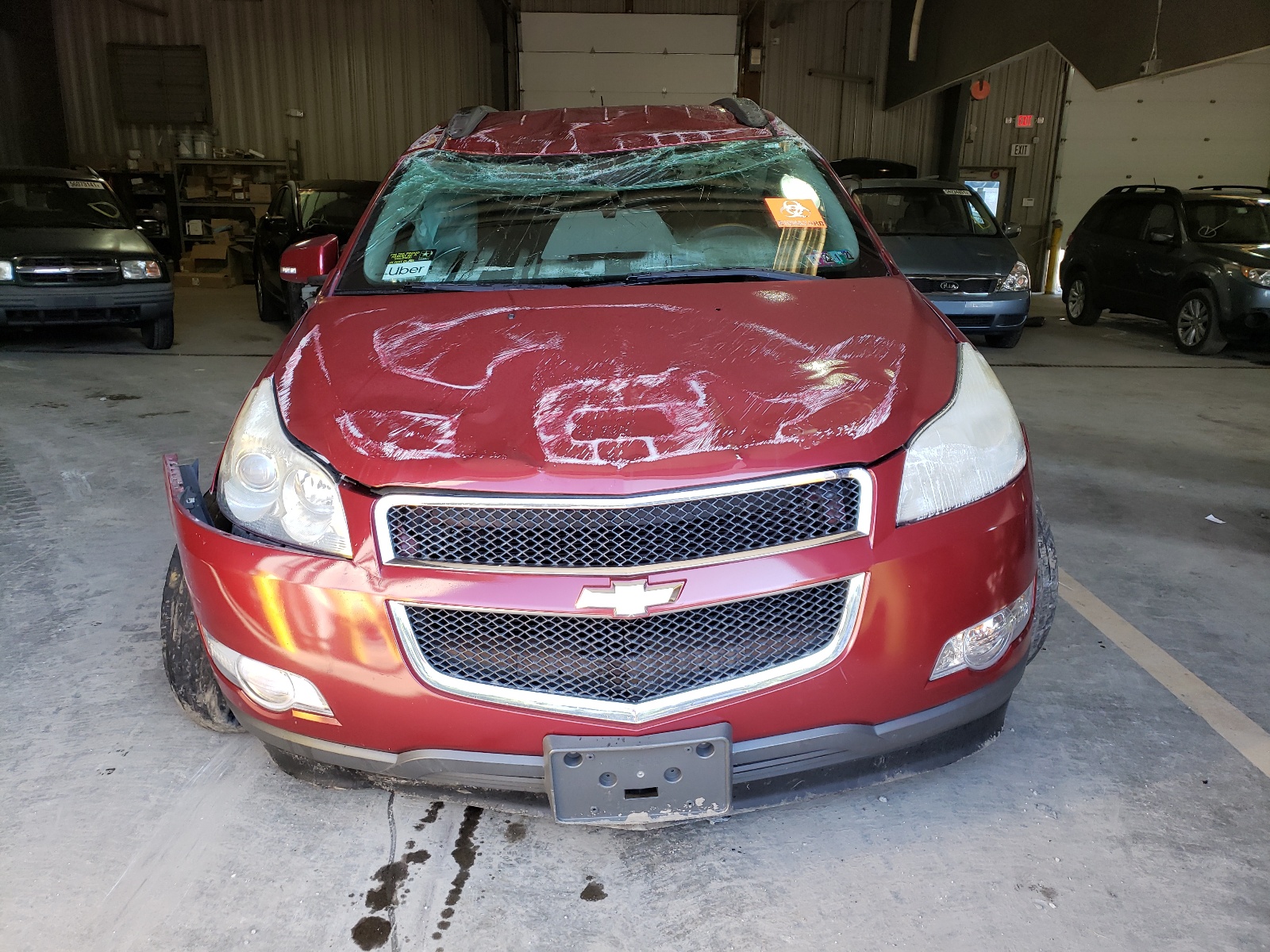 Photo 9 from auction – 2010 CHEVROLET TRAVERSE L with VIN 1GNLRFEDXAJ225031