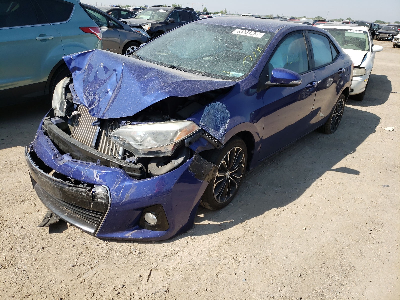 Photo 2 from auction – 2014 TOYOTA COROLLA L with VIN 5YFBURHE9EP164085