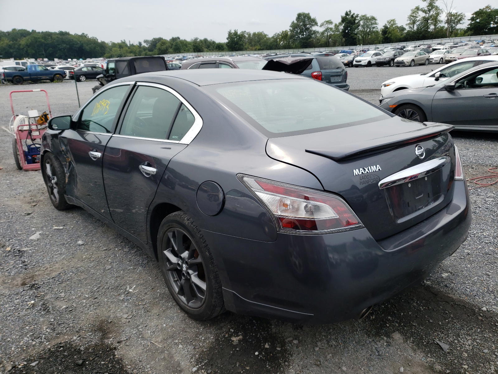 Photo 3 from auction – 2012 NISSAN MAXIMA S with VIN 1N4AA5AP1CC837116