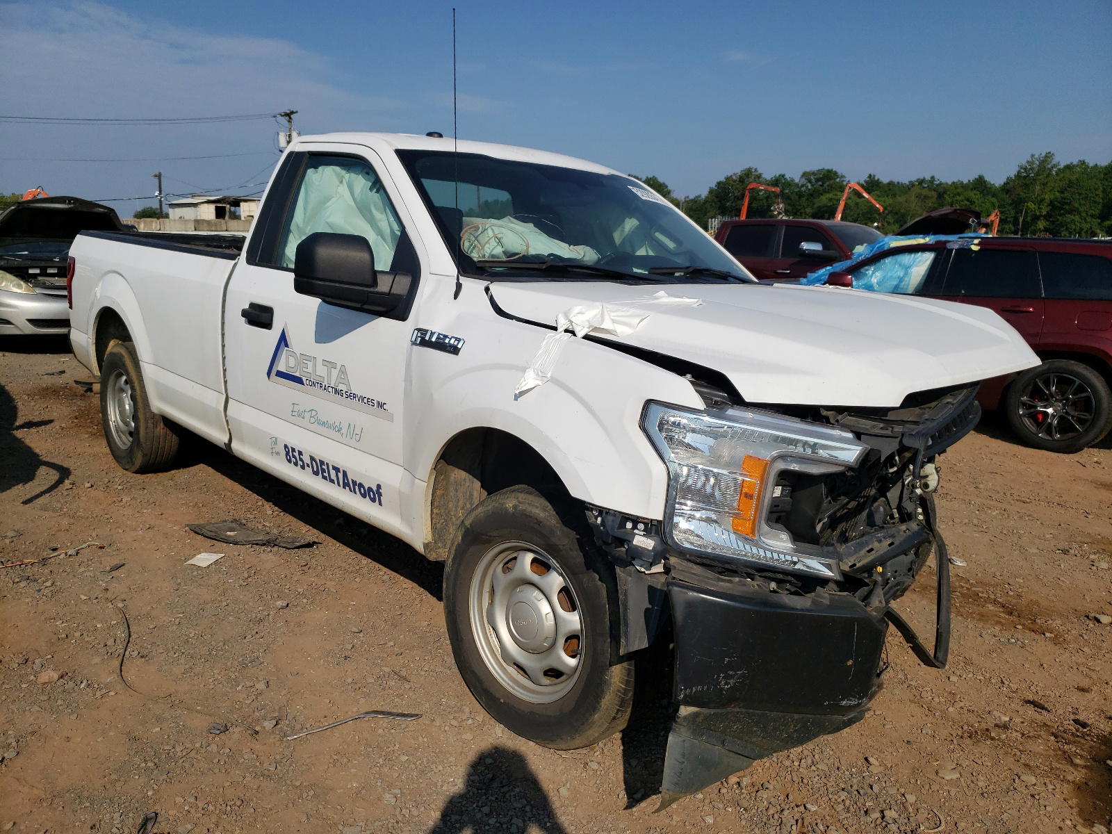 FORD F150 2018 with VIN 1FTMF1CB6JKE25604 - Photo from auction