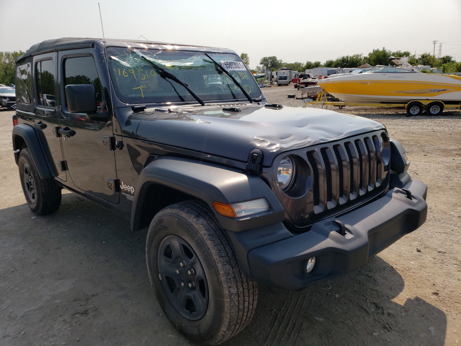 Photo 1 from auction – 2018 JEEP WRANGLER U with VIN 1C4HJXDG1JW169510