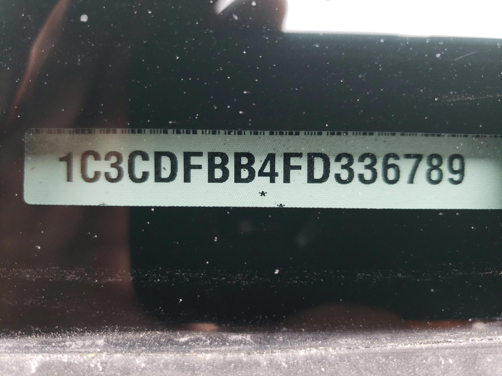 Photo 10 from auction – 2015 DODGE DART SXT with VIN 1C3CDFBB4FD336789