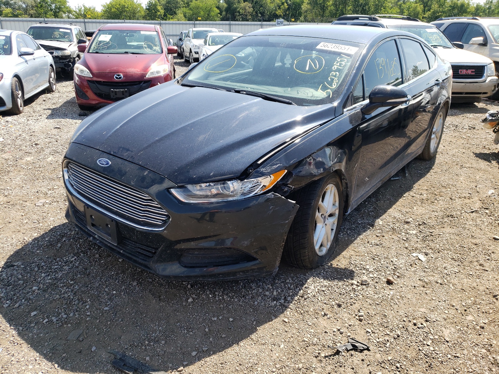 Photo 2 from auction – 2014 FORD FUSION SE with VIN 3FA6P0H75ER135401