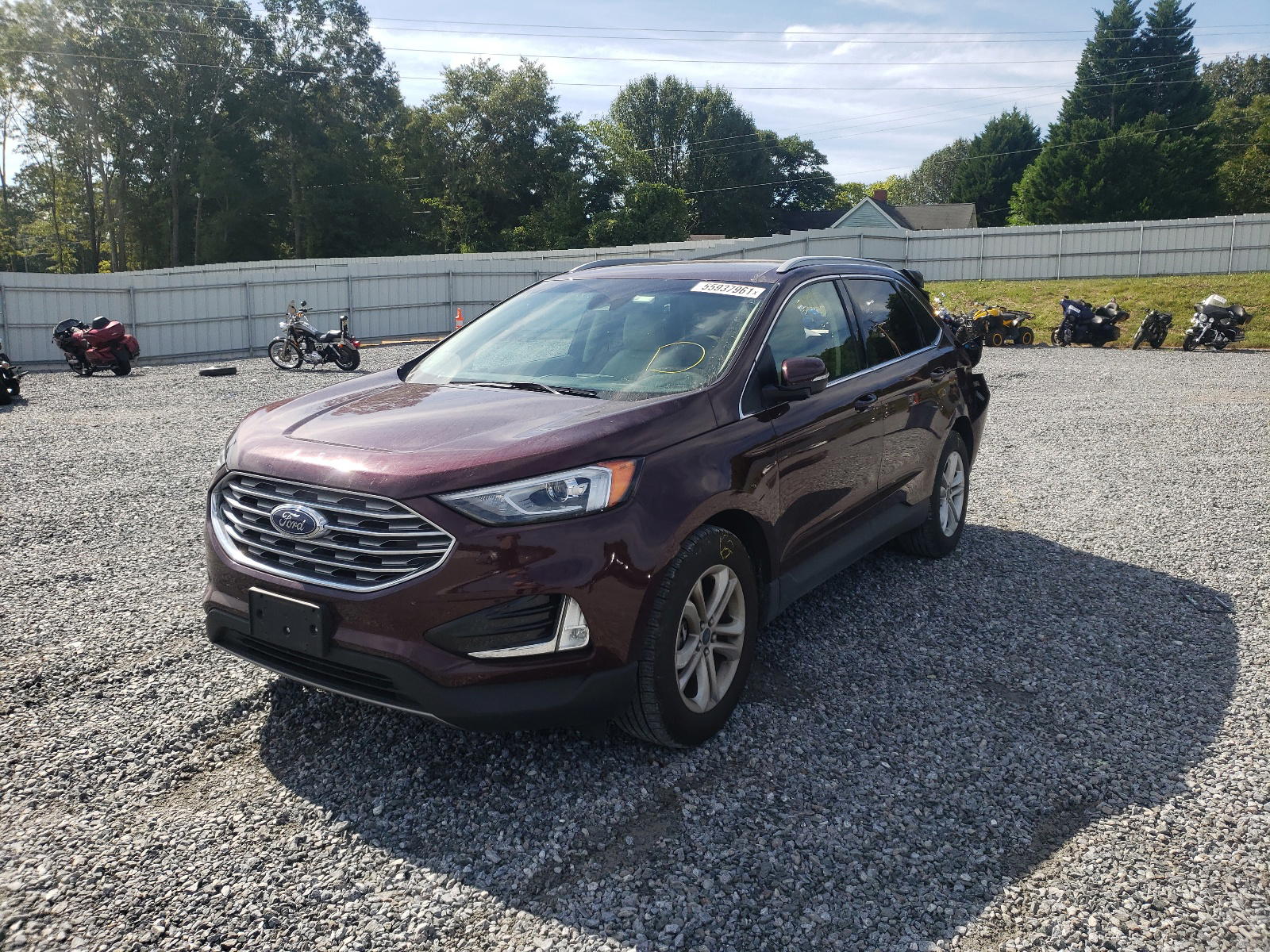 Photo 2 from auction – 2020 FORD EDGE SEL with VIN 2FMPK3J94LBA05983