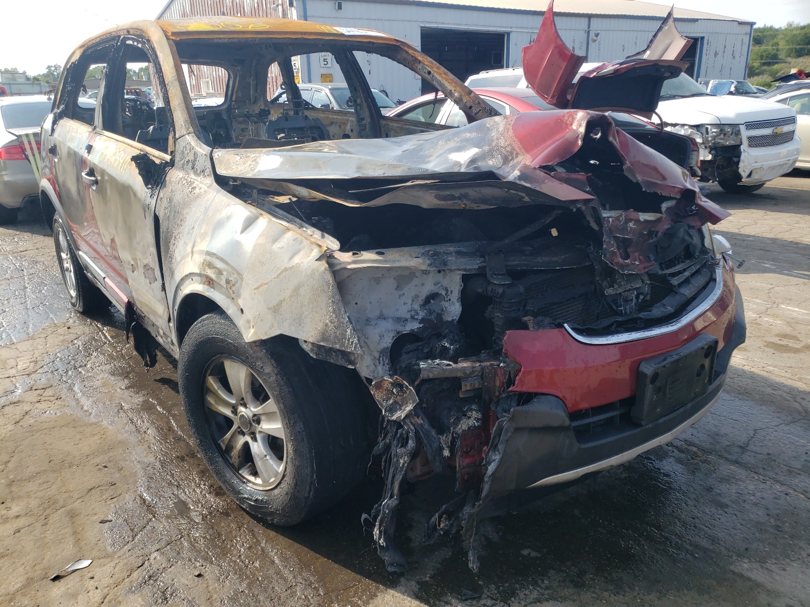 SATURN VUE XE 2008 with VIN 3GSCL33P38S599743 - Photo from auction