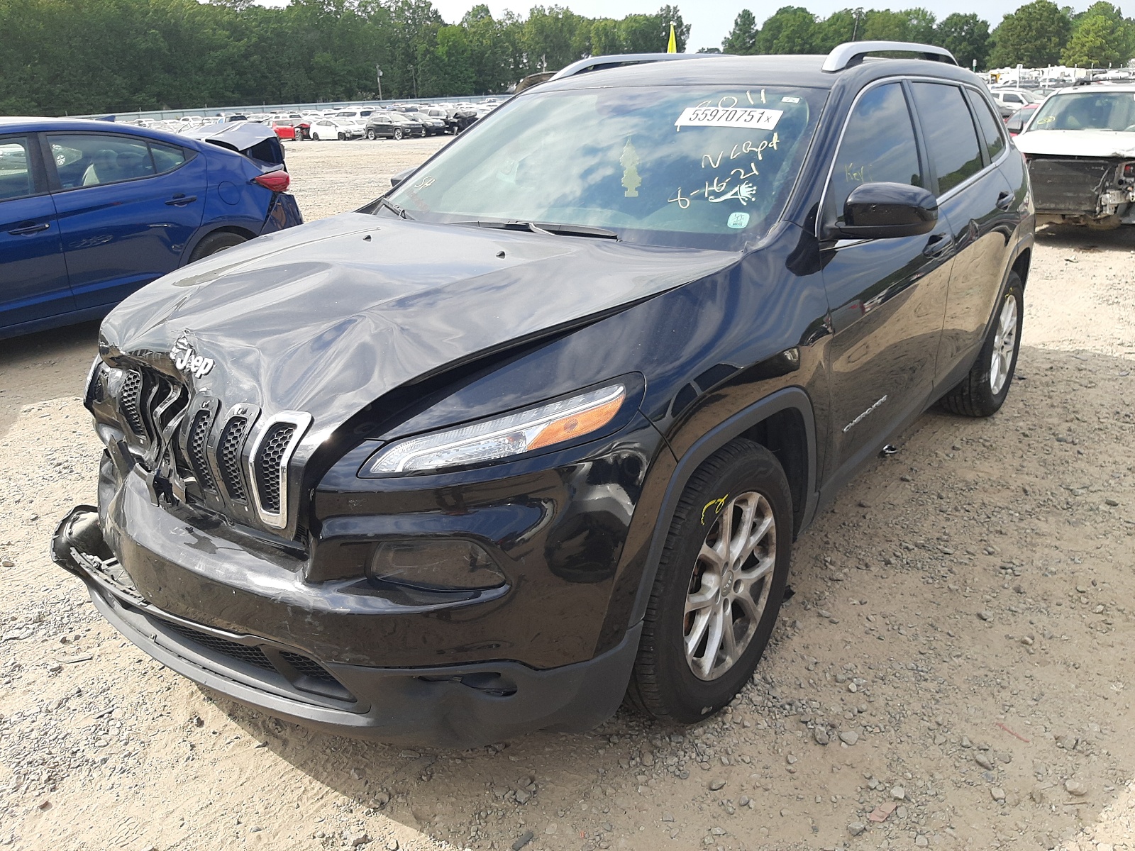 Photo 2 from auction – 2016 JEEP CHEROKEE L with VIN 1C4PJLCB7GW177713