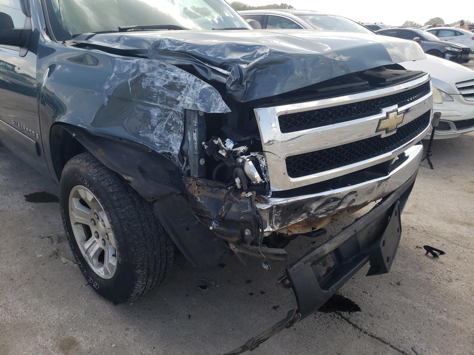 Photo 9 from auction – 2008 CHEVROLET SILVERADO with VIN 2GCEK19J981106321