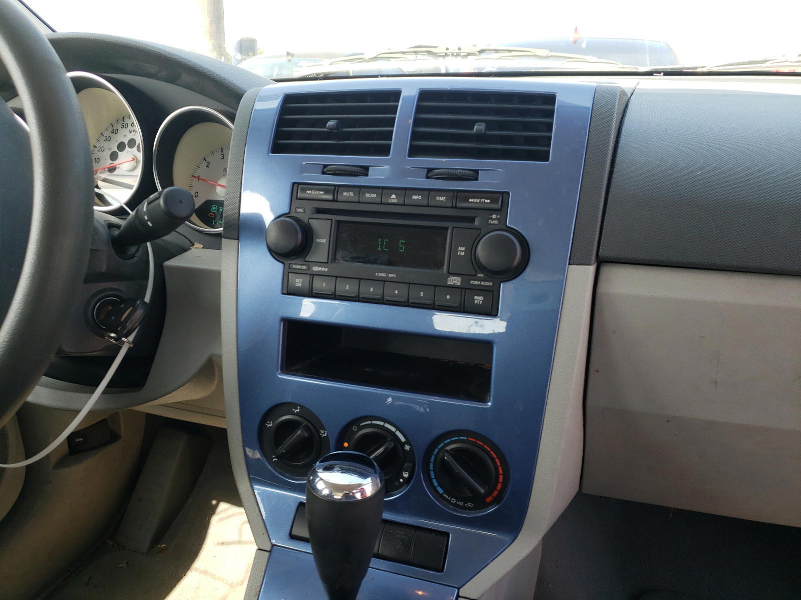 Photo 9 from auction – 2007 DODGE CALIBER SX with VIN 1B3HB48B67D408467