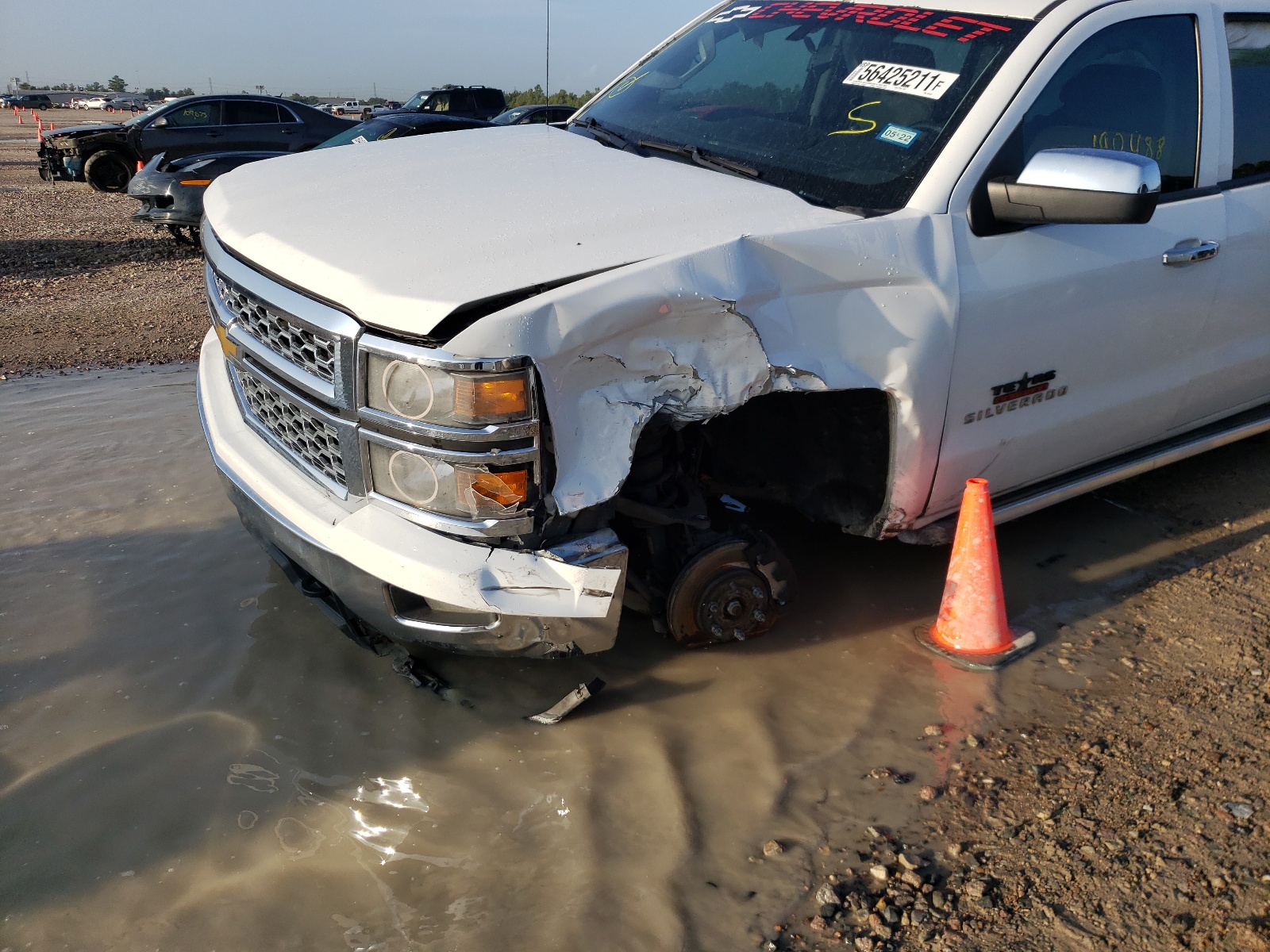 Photo 9 from auction – 2014 CHEVROLET SILVERADO with VIN 3GCUKRECXEG497872