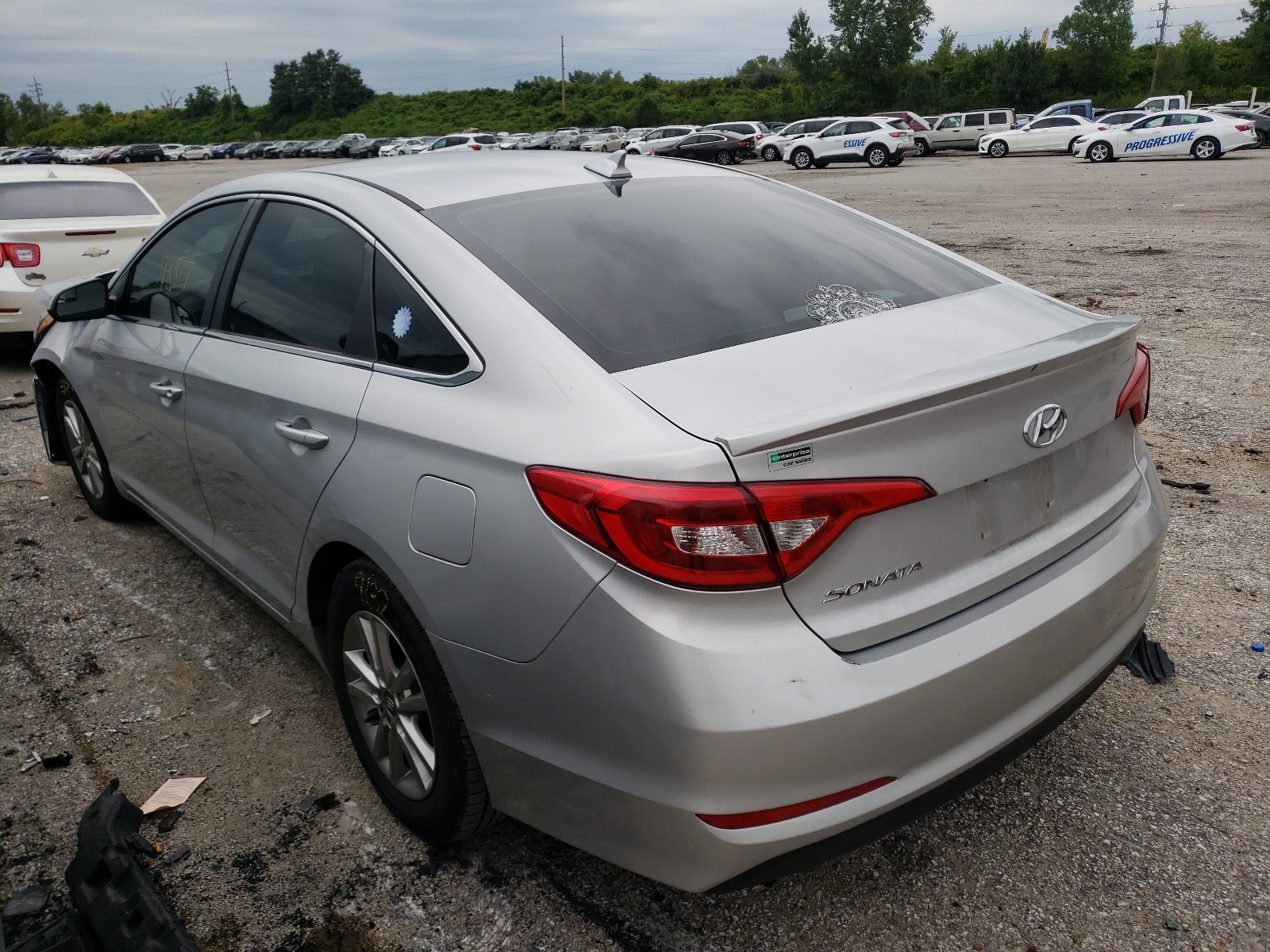 Photo 3 from auction – 2017 HYUNDAI SONATA SE with VIN 5NPE24AF9HH515670