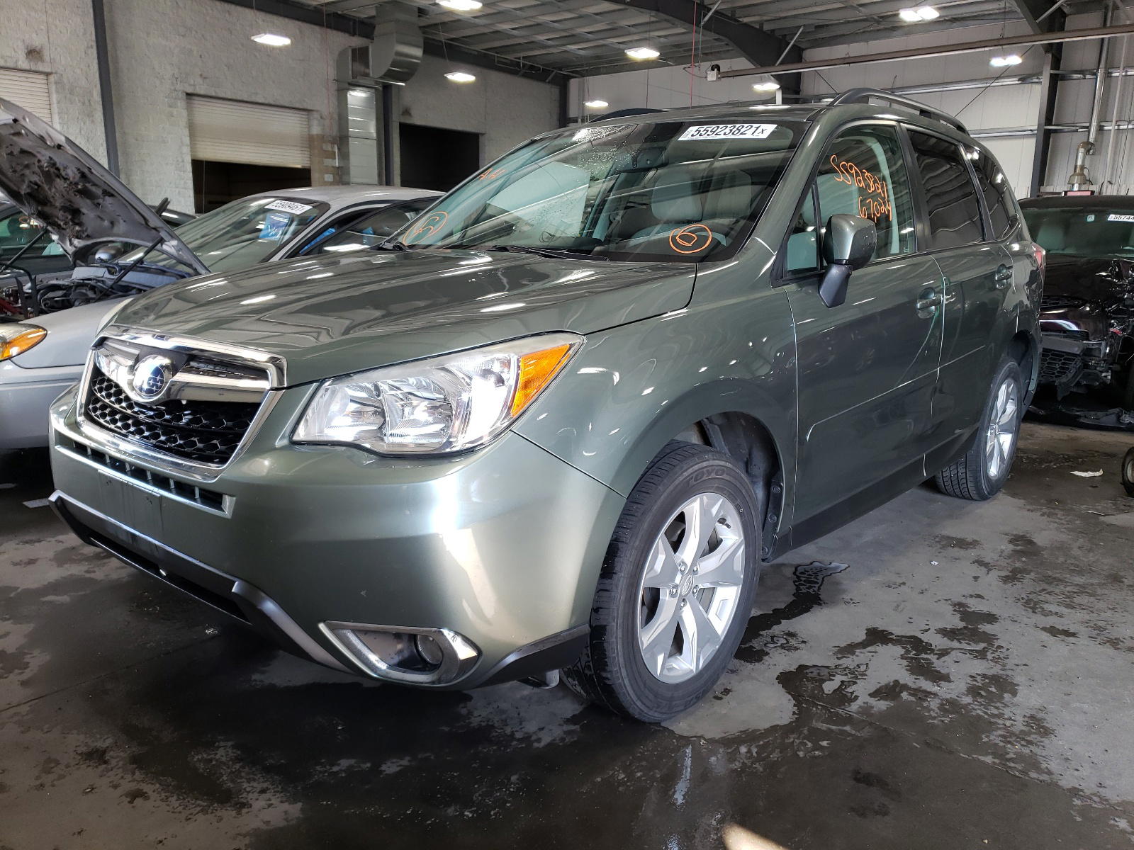 Photo 2 from auction – 2014 SUBARU FORESTER 2 with VIN JF2SJAEC2EH427236