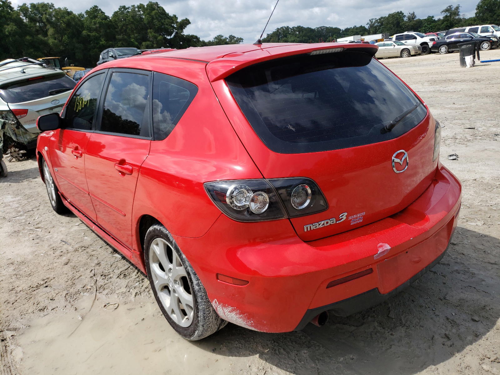 Photo 3 from auction – 2007 MAZDA 3 HATCHBAC with VIN JM1BK343271767197