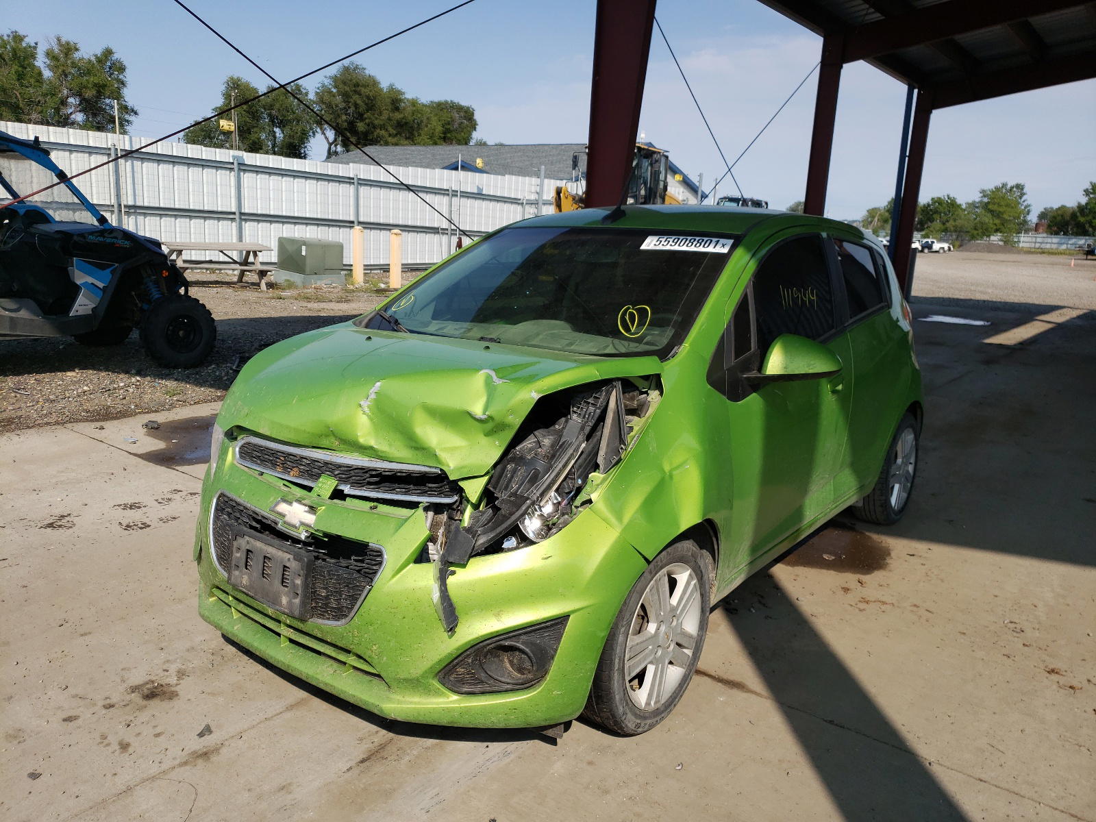 Photo 2 from auction – 2014 CHEVROLET SPARK LS with VIN KL8CA6S98EC592187