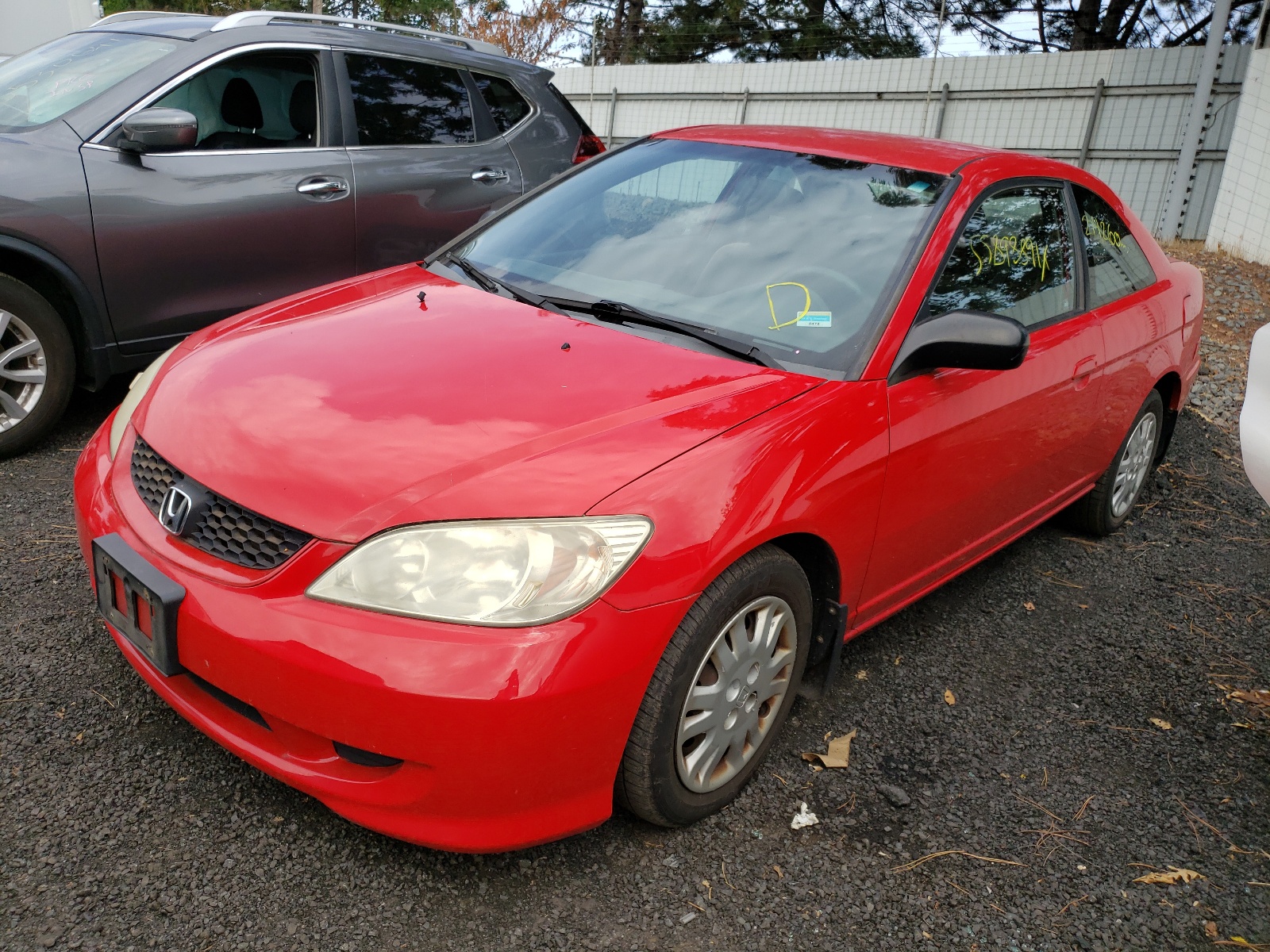 Photo 2 from auction – 2005 HONDA CIVIC LX with VIN 1HGEM22505L038429