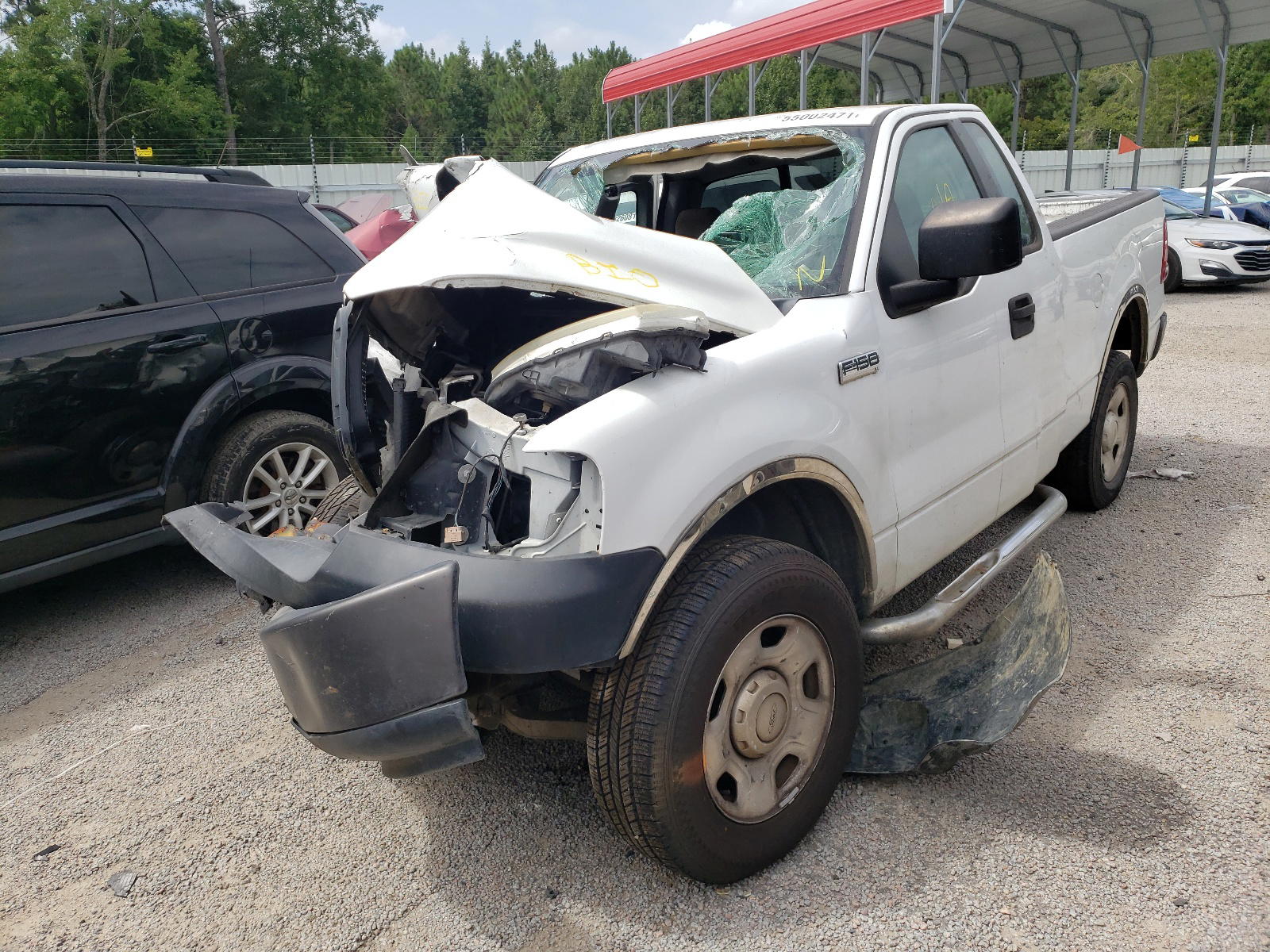 Photo 2 from auction – 2007 FORD F150 with VIN 1FTRF12287NA87234