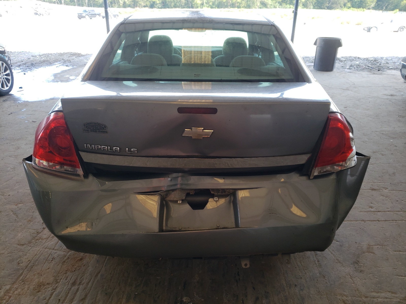 Photo 9 from auction – 2006 CHEVROLET IMPALA LS with VIN 2G1WB55K069216353