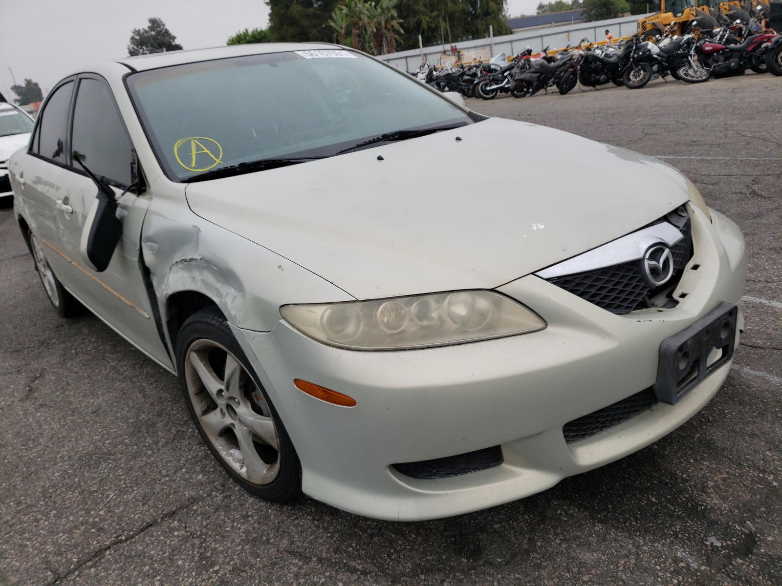 MAZDA 6 S 2004 with VIN 1YVHP80D145N13423 - Photo from auction
