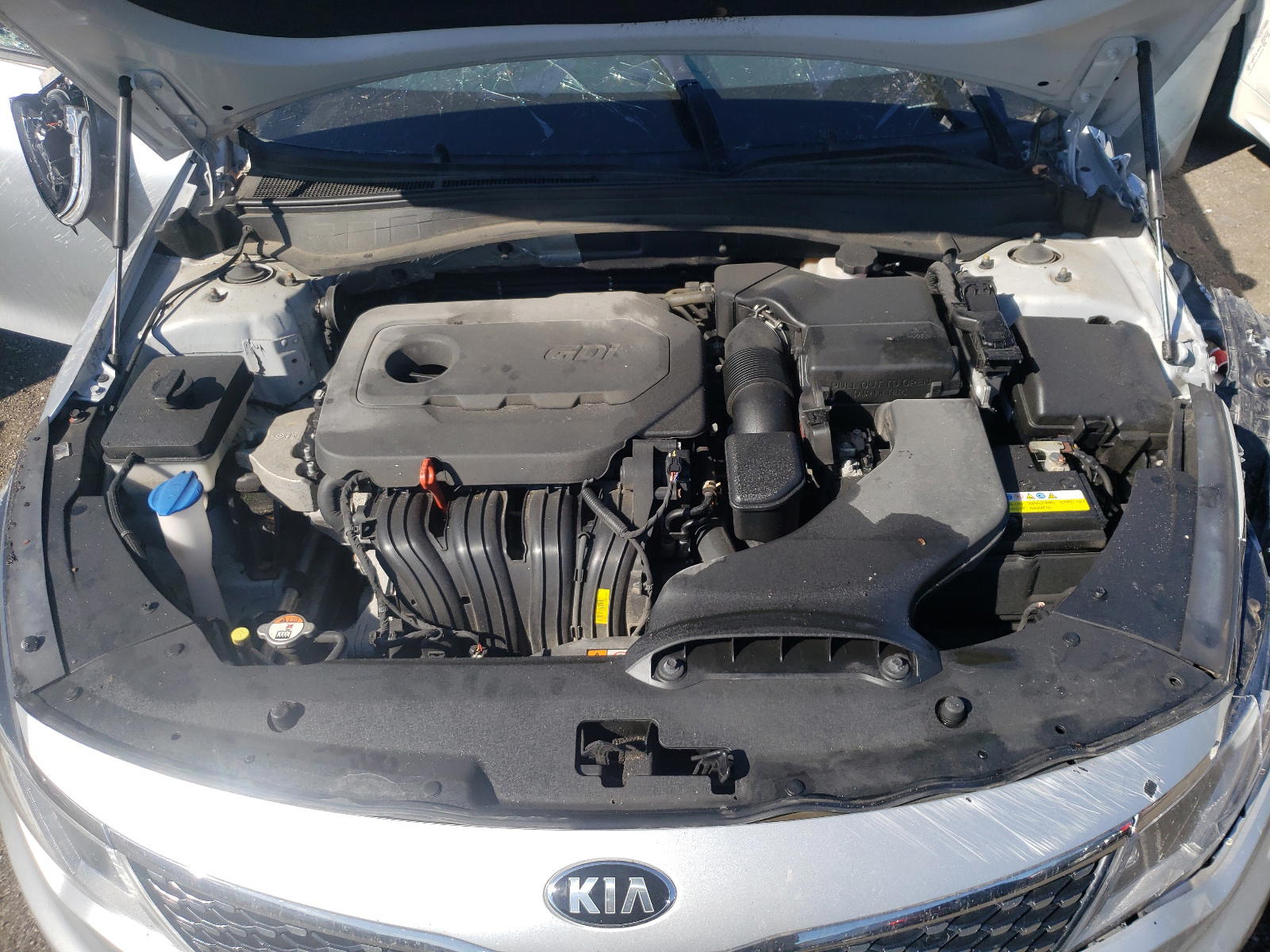 Photo 7 from auction – 2016 KIA OPTIMA EX with VIN 5XXGU4L38GG075831