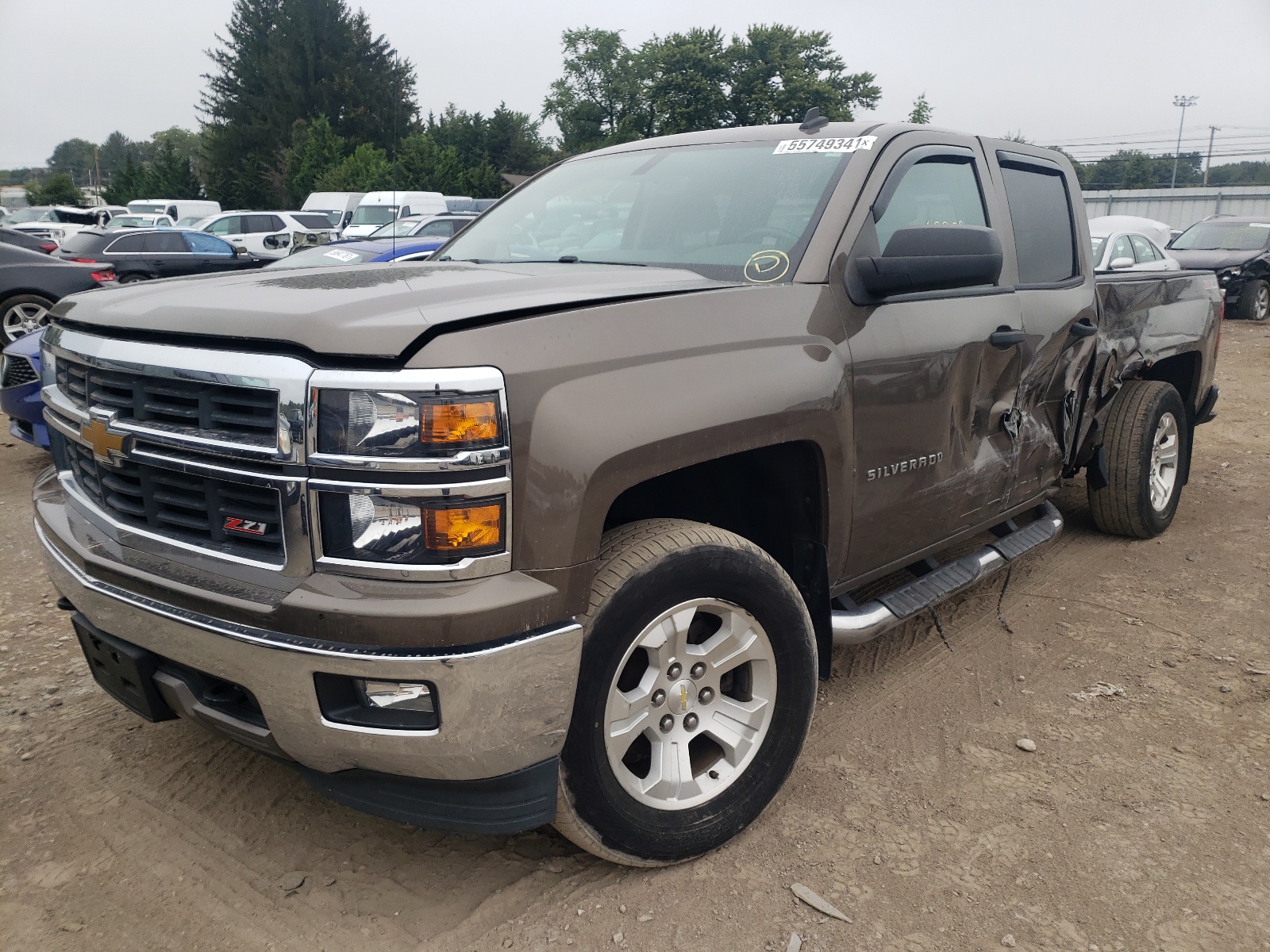 Photo 2 from auction – 2014 CHEVROLET SILVERADO with VIN 1GCVKREC4EZ171621
