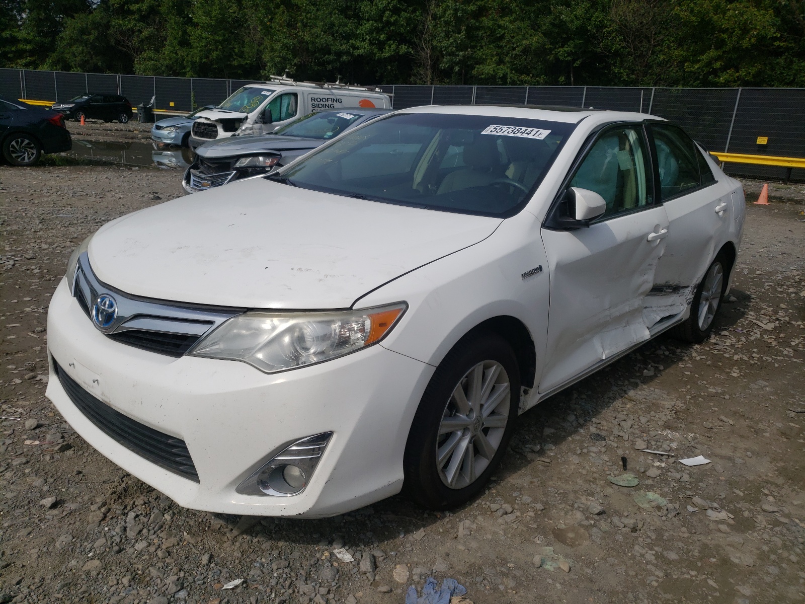Photo 2 from auction – 2012 TOYOTA CAMRY HYBR with VIN 4T1BD1FK9CU038864