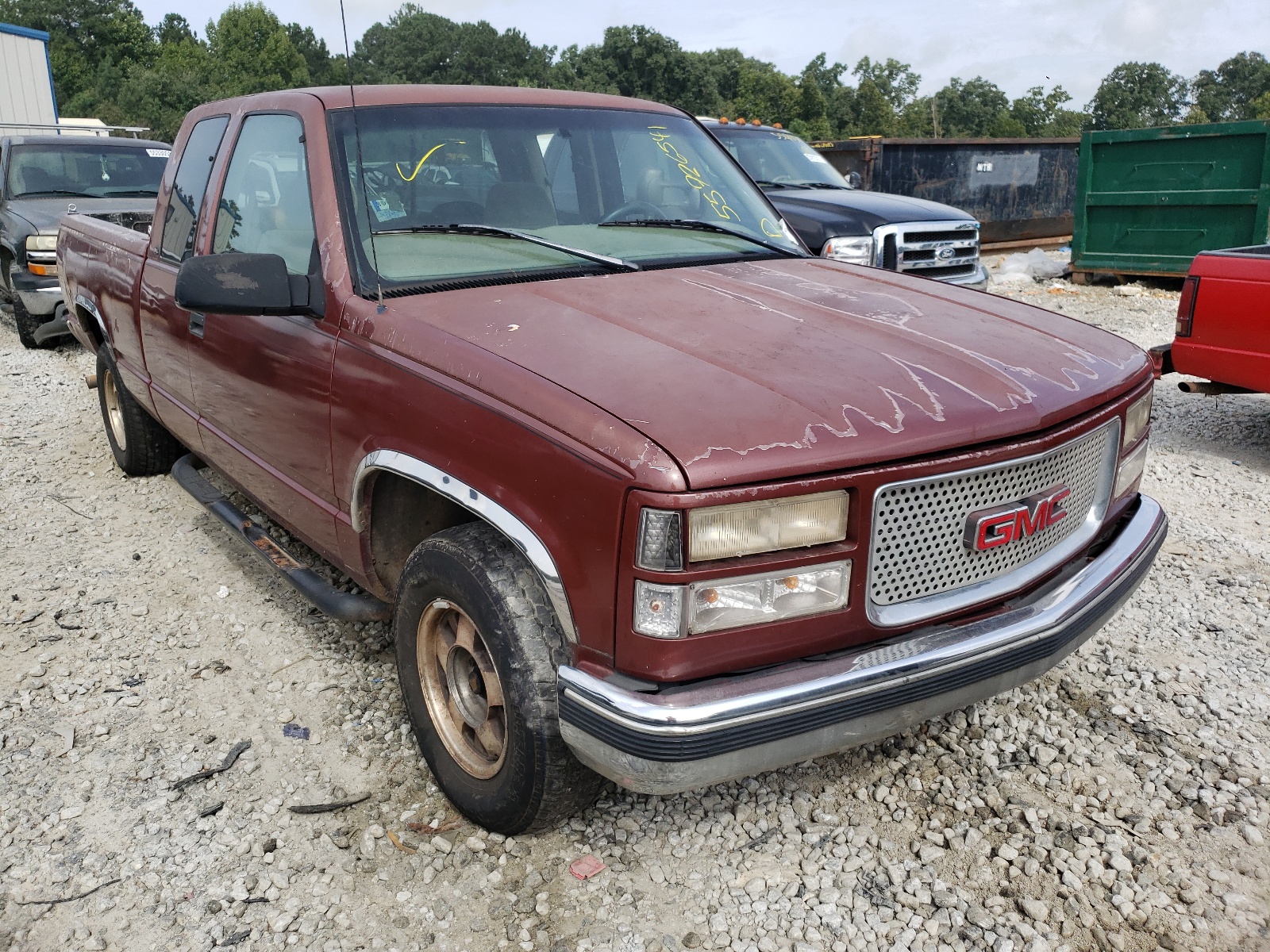 GMC SIERRA C15 1998 z numerem VIN 1GTEC19M4WE515426 - Zdjęcie z aukcji