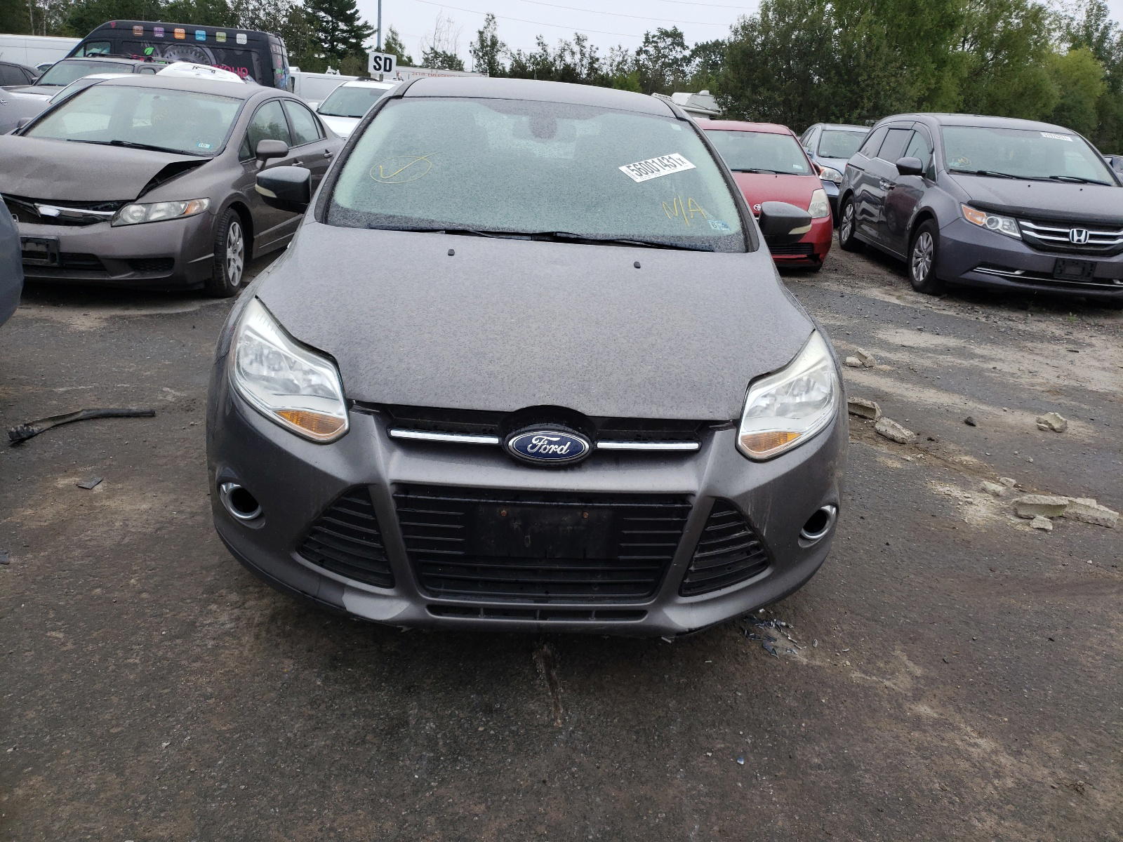 Photo 9 from auction – 2012 FORD FOCUS SEL with VIN 1FAHP3M24CL220195