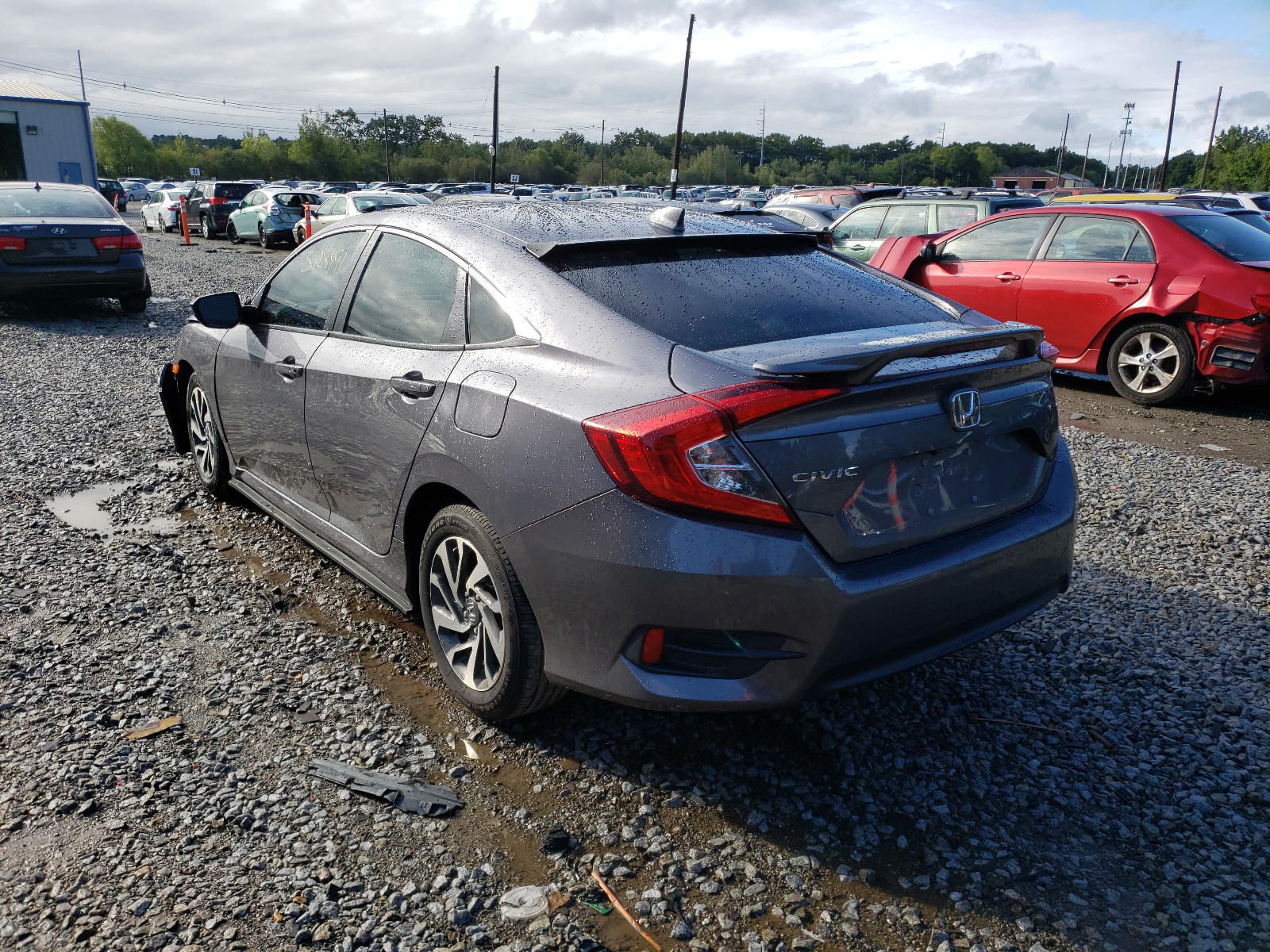 Photo 3 from auction – 2017 HONDA CIVIC EX with VIN 19XFC2F71HE232546