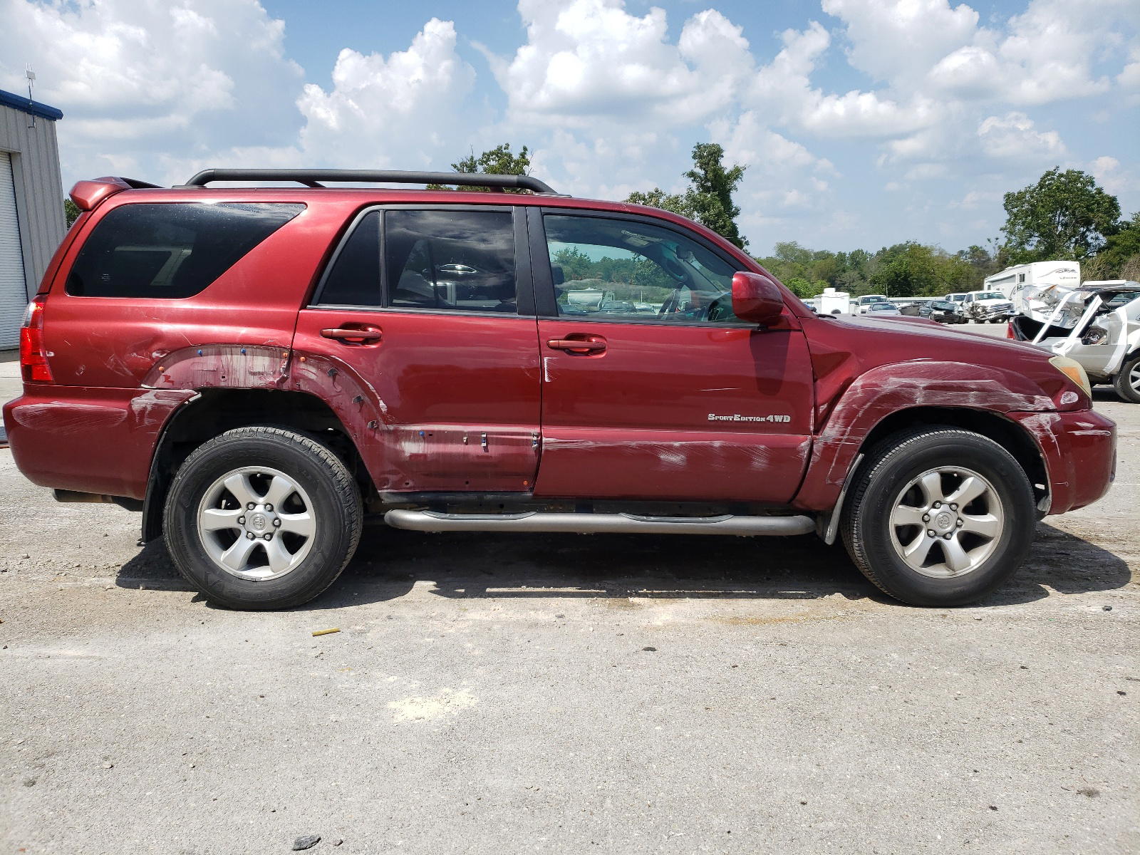Photo 9 from auction – 2008 TOYOTA 4RUNNER SR with VIN JTEBT14R088043714