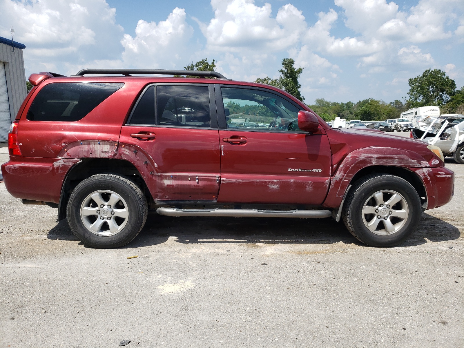 صورة رقم 9 من المزاد - 2008 TOYOTA 4RUNNER SR مع VIN JTEBT14R088043714