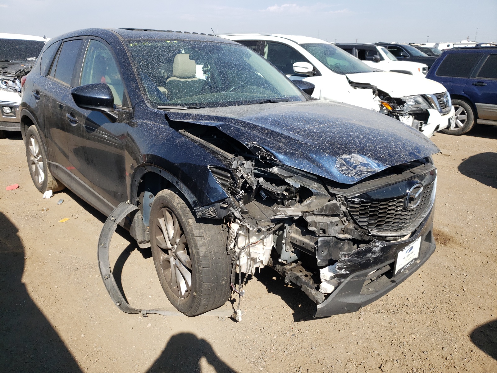 MAZDA CX-5 GT 2015 with VIN JM3KE4DY7F0449287 - Photo from auction