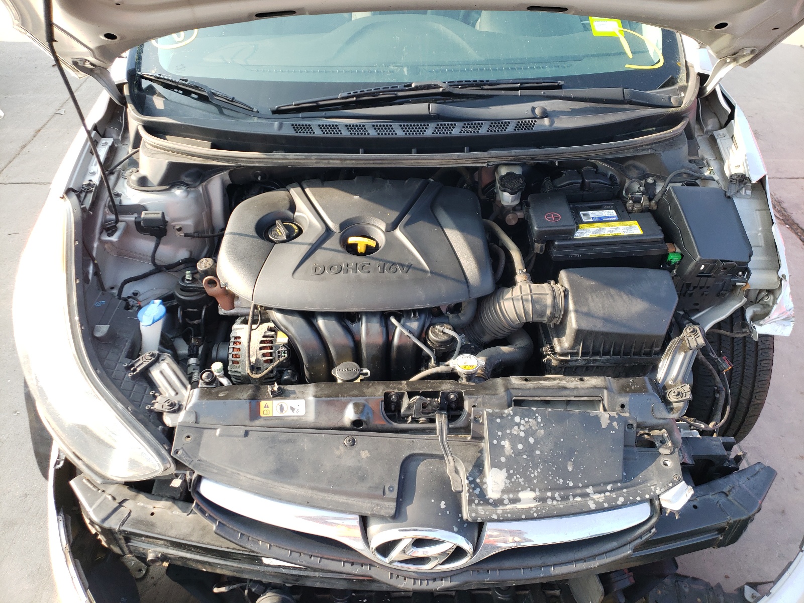 Photo 7 from auction – 2013 HYUNDAI ELANTRA GL with VIN 5NPDH4AE2DH250487