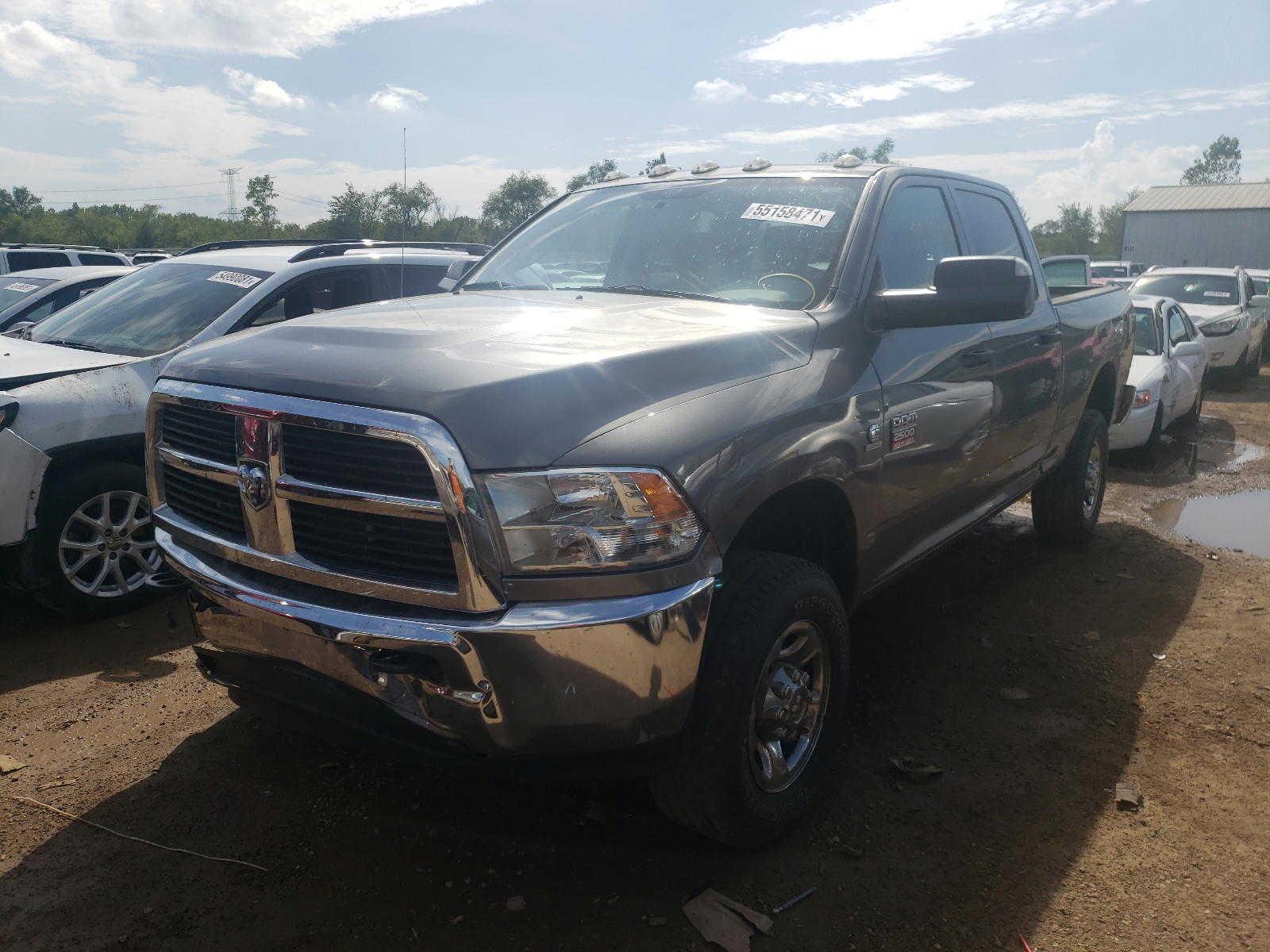 Photo 2 from auction – 2012 DODGE RAM 2500 S with VIN 3C6UD5CL1CG337809
