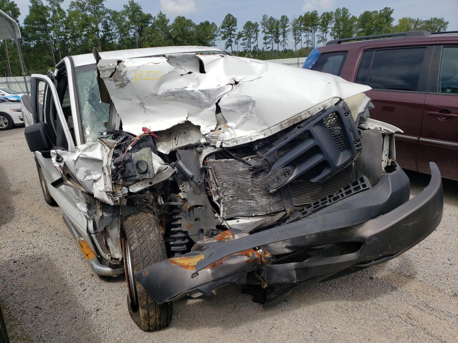 FORD F150 2007 with VIN 1FTRF12287NA87234 - Photo from auction