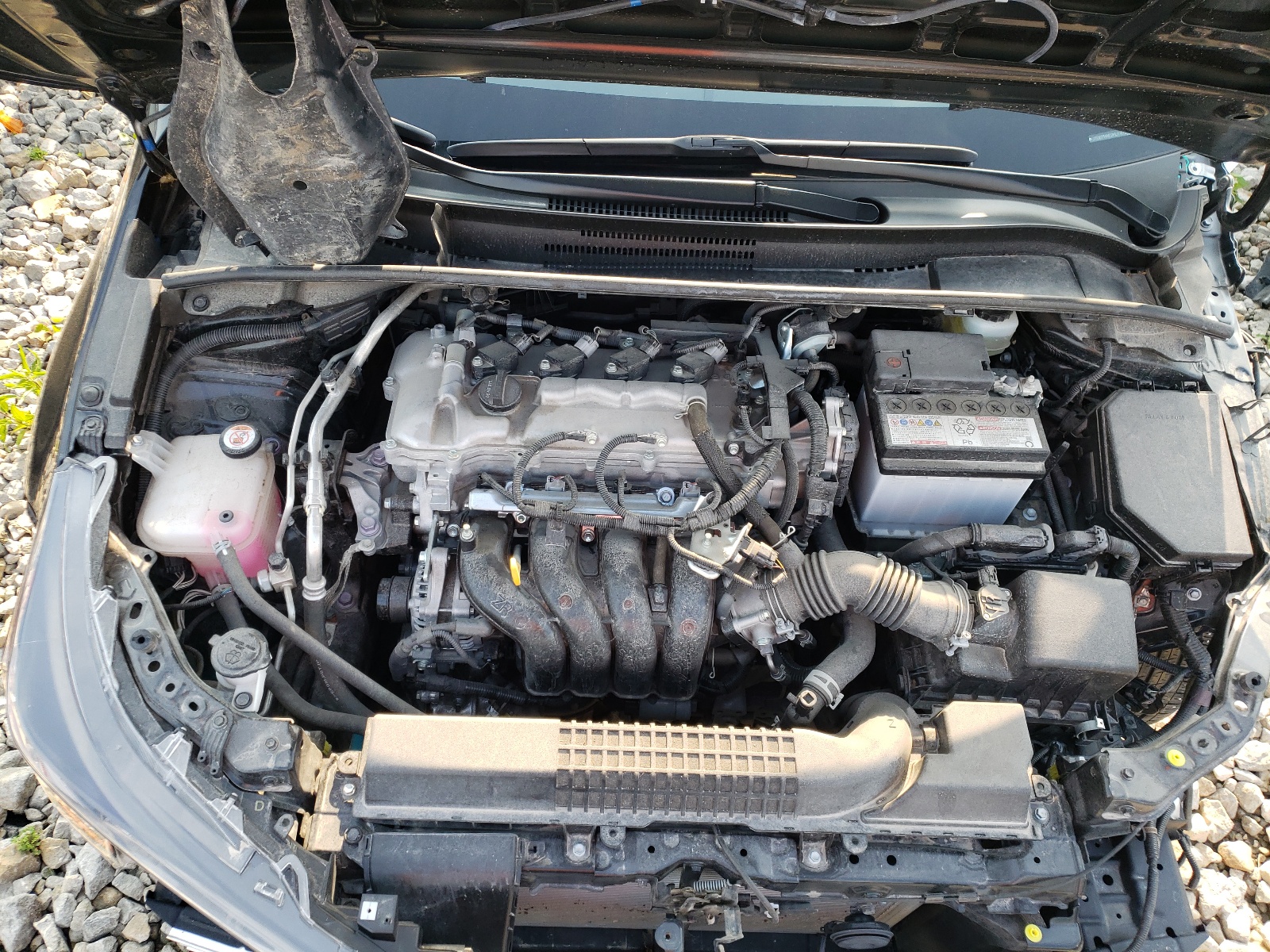 Photo 7 from auction – 2021 TOYOTA COROLLA LE with VIN JTDEPMAE2MJ141252