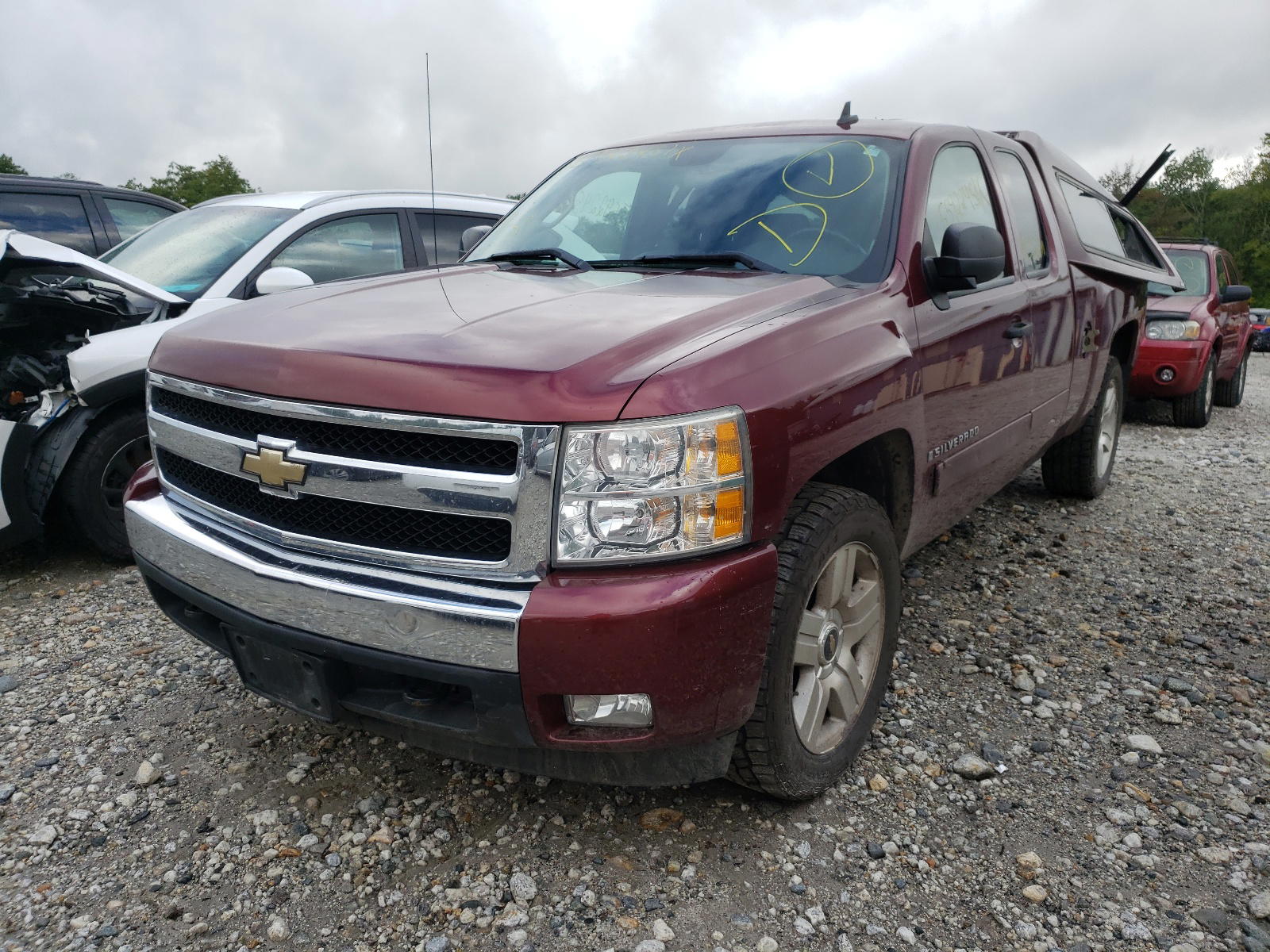 Photo 2 from auction – 2008 CHEVROLET SILVERADO with VIN 2GCEK19JX81287364