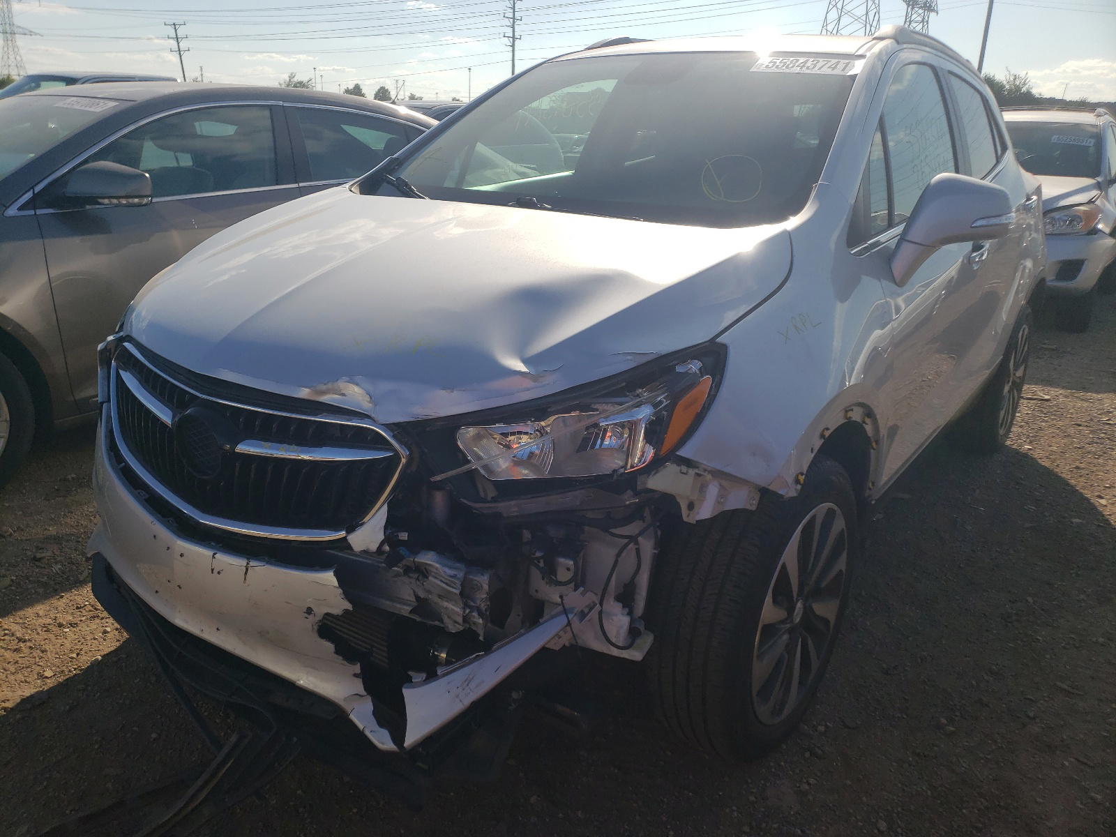 Photo 2 from auction – 2017 BUICK ENCORE PRE with VIN KL4CJBSBXHB042383