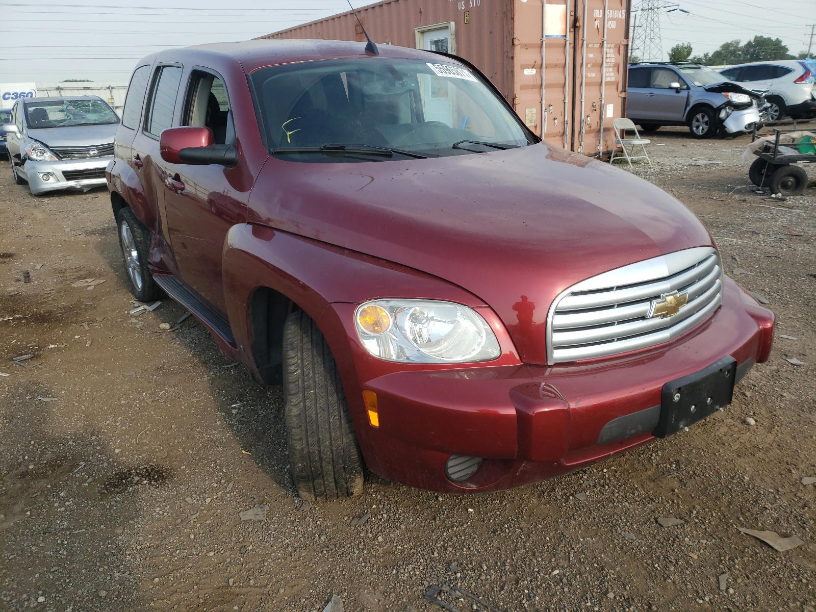 CHEVROLET HHR LT 2008 with VIN 3GNCA23D08S718132 - Photo from auction