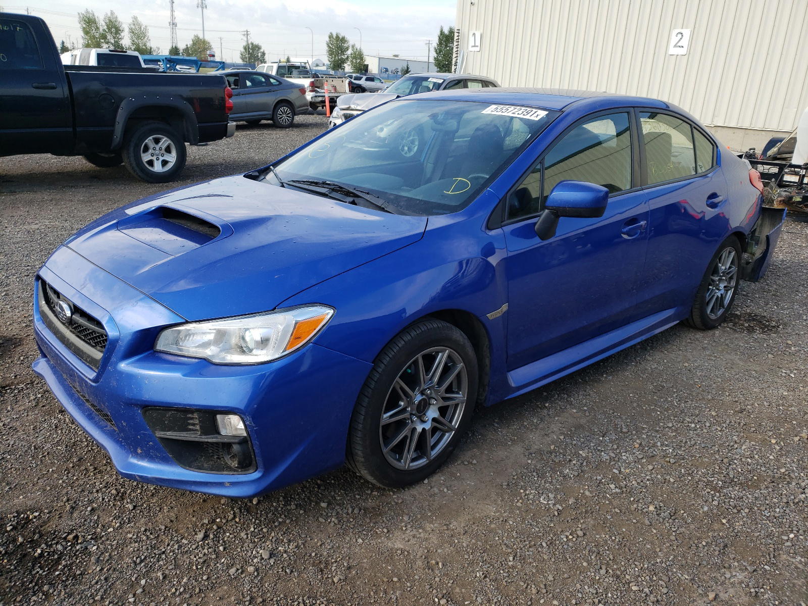 Photo 2 from auction – 2017 SUBARU WRX with VIN JF1VA1A66H8814782