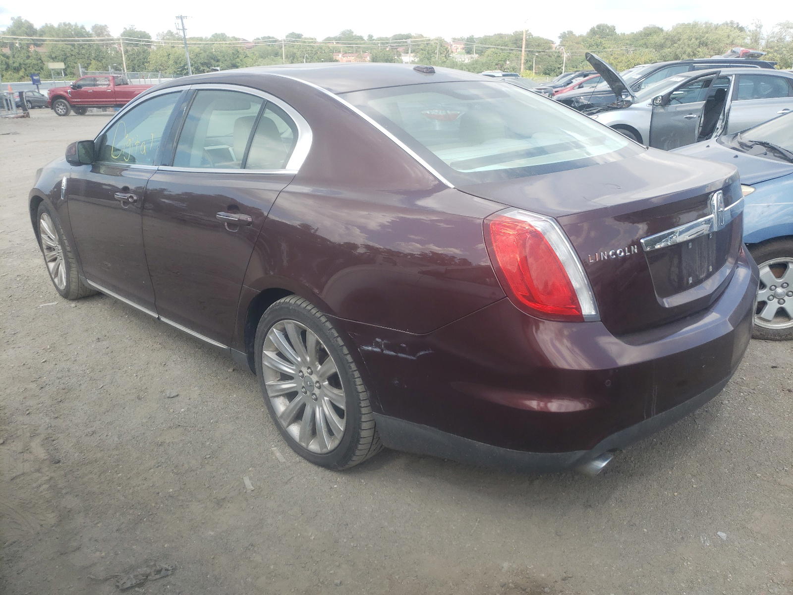 Photo 3 from auction – 2012 LINCOLN MKS with VIN 1LNHL9DR6CG807346