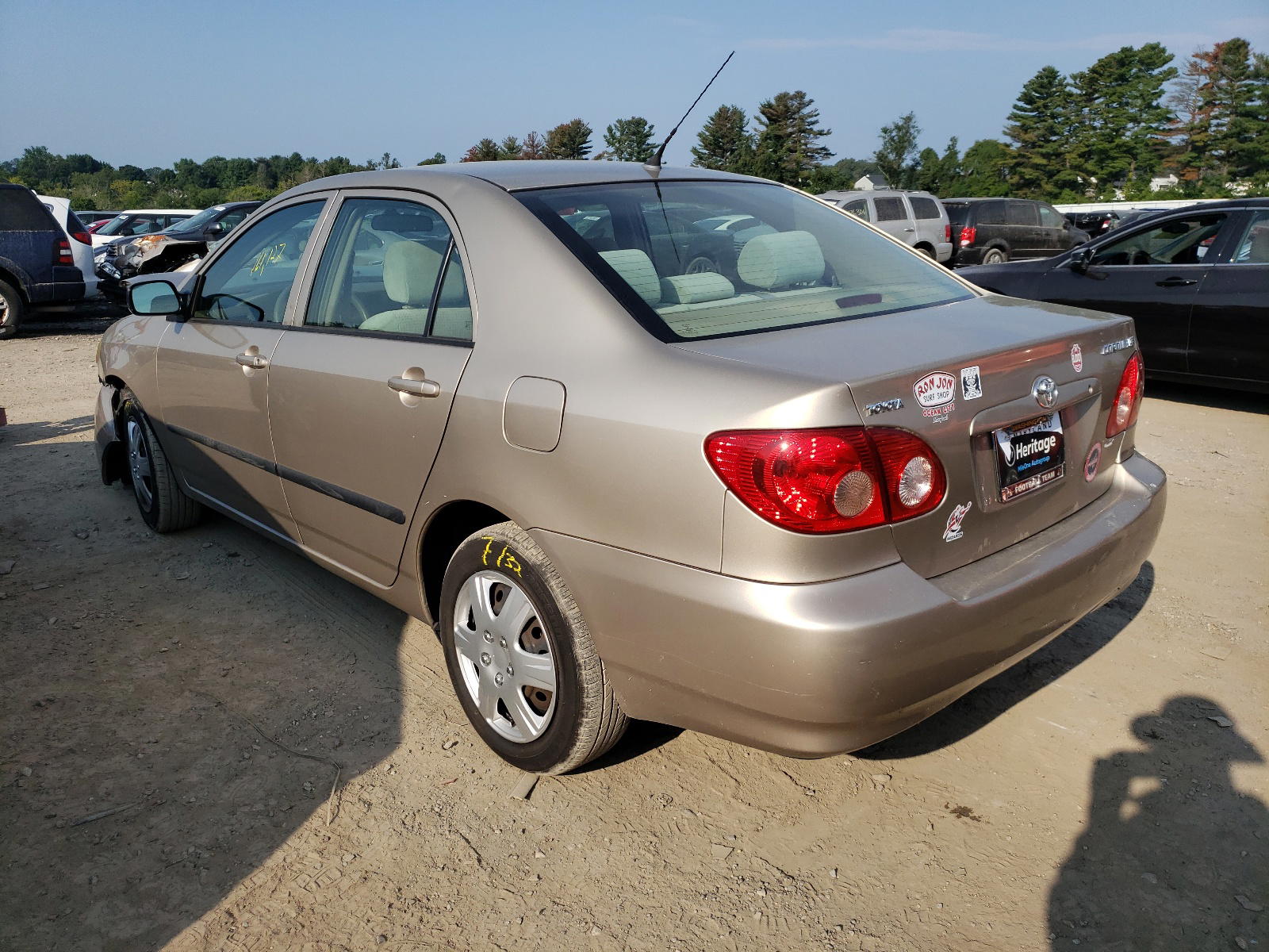 Photo 3 from auction – 2005 TOYOTA COROLLA CE with VIN 2T1BR32E05C443383