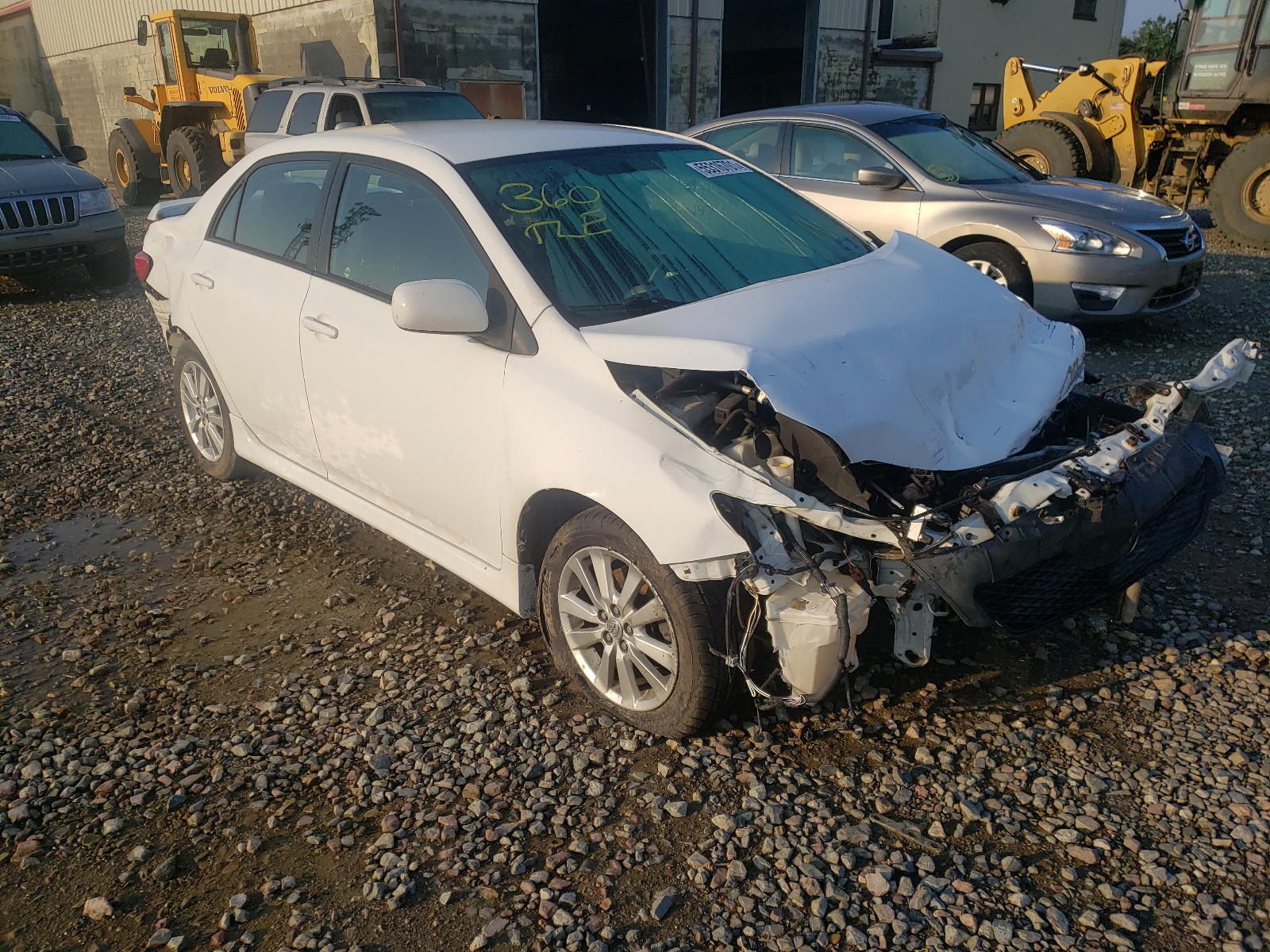 TOYOTA COROLLA BA 2009 with VIN 2T1BU40E29C093039 - Photo from auction