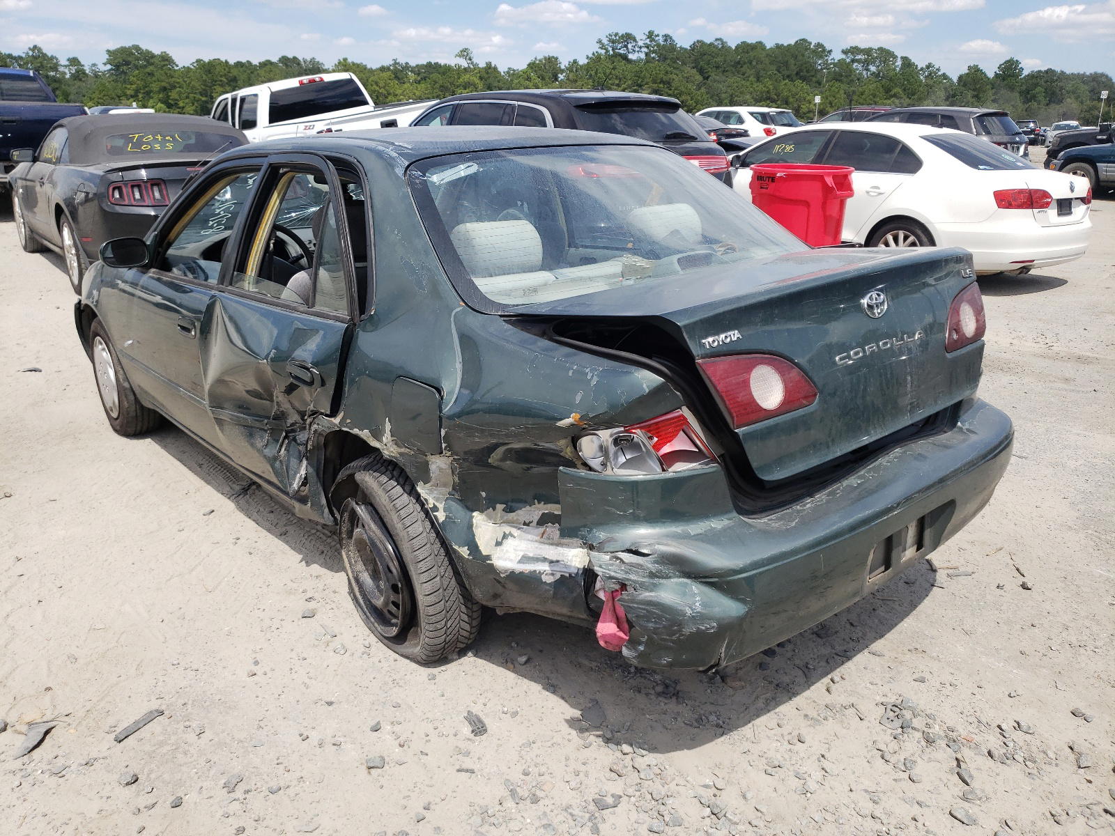 Photo 9 from auction – 2001 TOYOTA COROLLA CE with VIN 1NXBR12E41Z489294