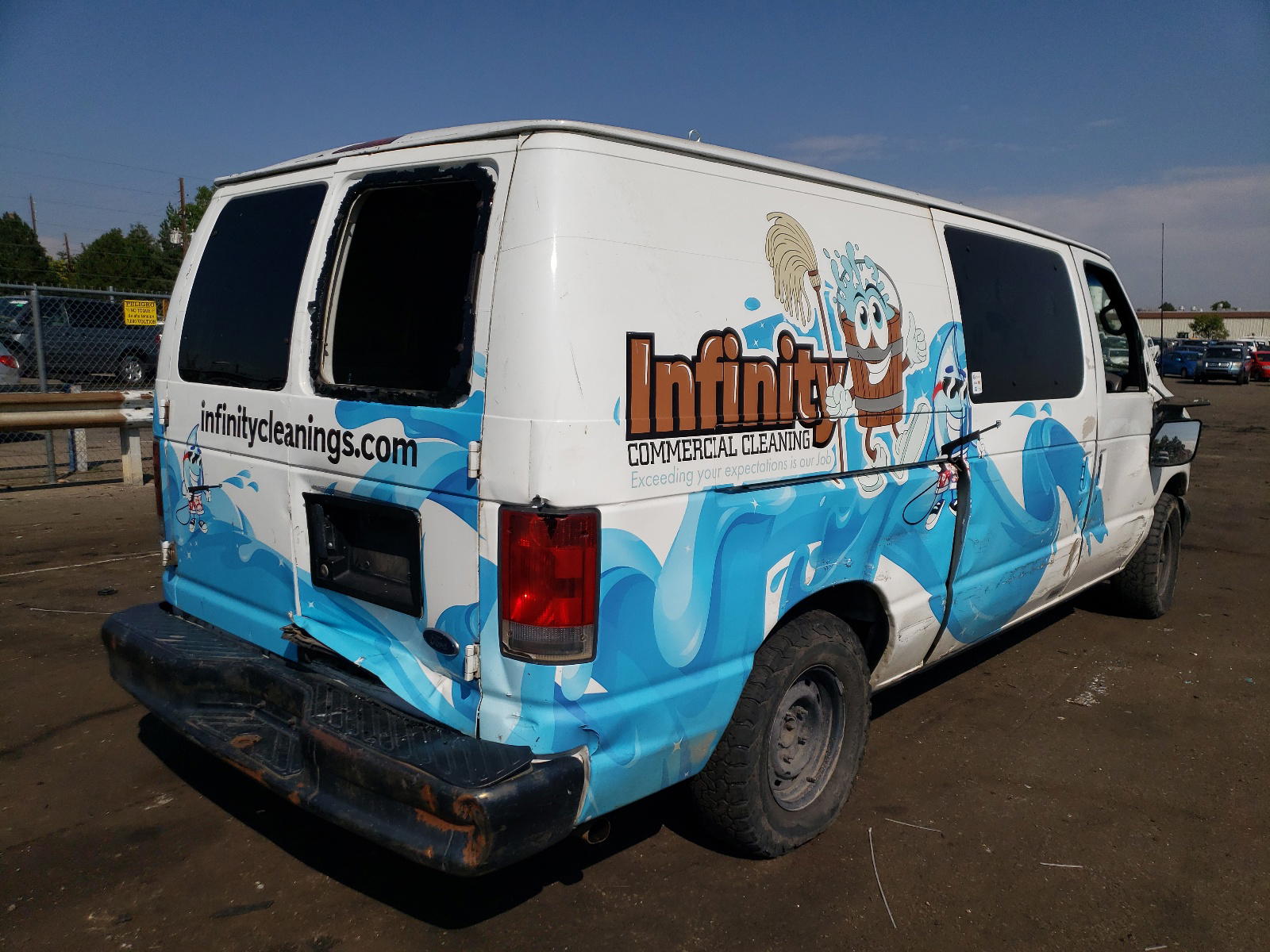 Photo 4 from auction – 2002 FORD ECONOLINE with VIN 1FTRE14W32HB13569