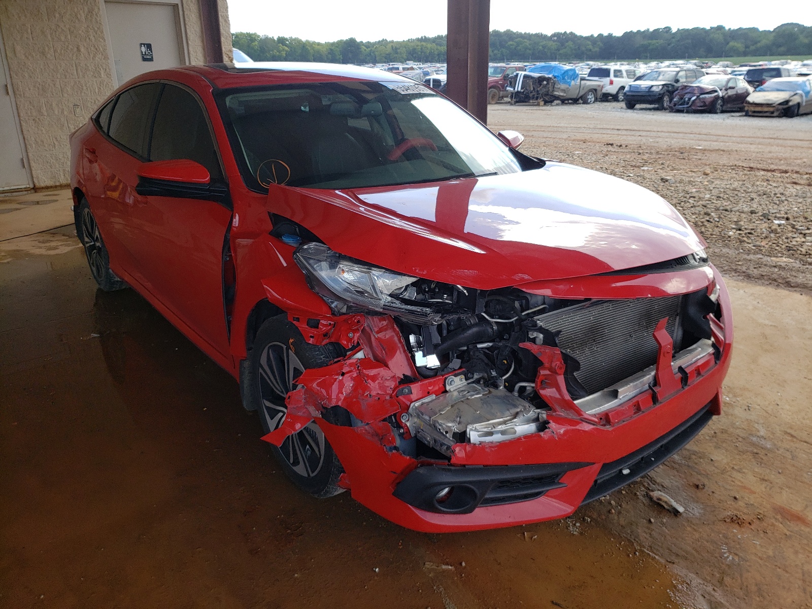 Photo 1 from auction – 2017 HONDA CIVIC EXL with VIN 2HGFC1F75HH657767