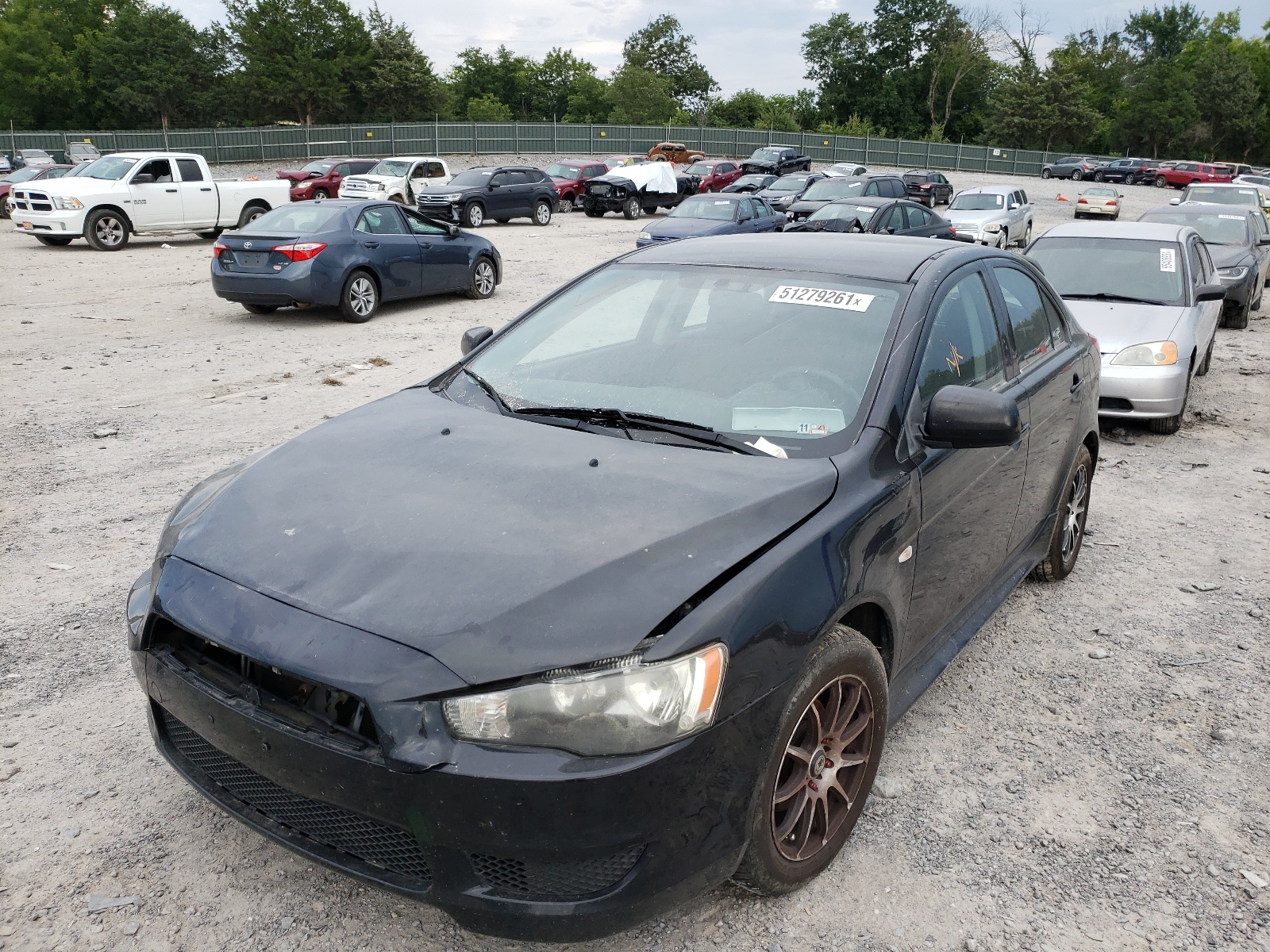 Photo 2 from auction – 2011 MITSUBISHI LANCER ES/ with VIN JA32X2HU3BU043619