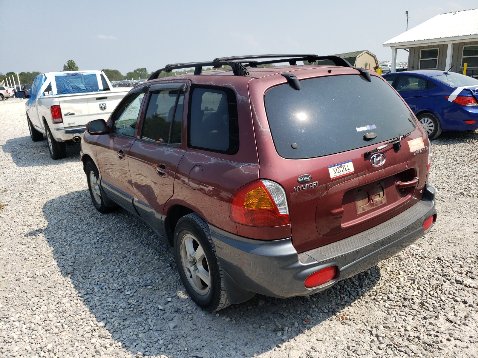 Photo 3 from auction – 2001 HYUNDAI SANTA FE G with VIN KM8SC83D41U084973