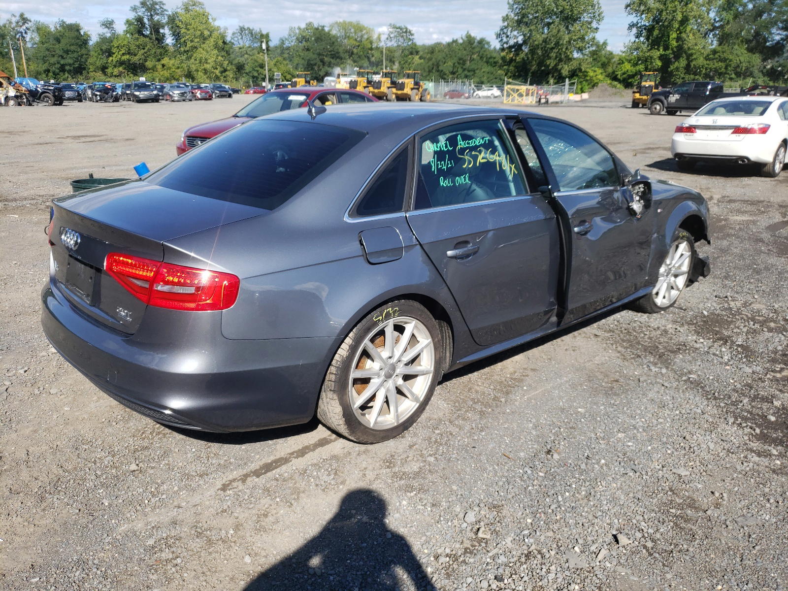 Photo 4 from auction – 2015 AUDI A4 PREMIUM with VIN WAUBFAFL4FN025183