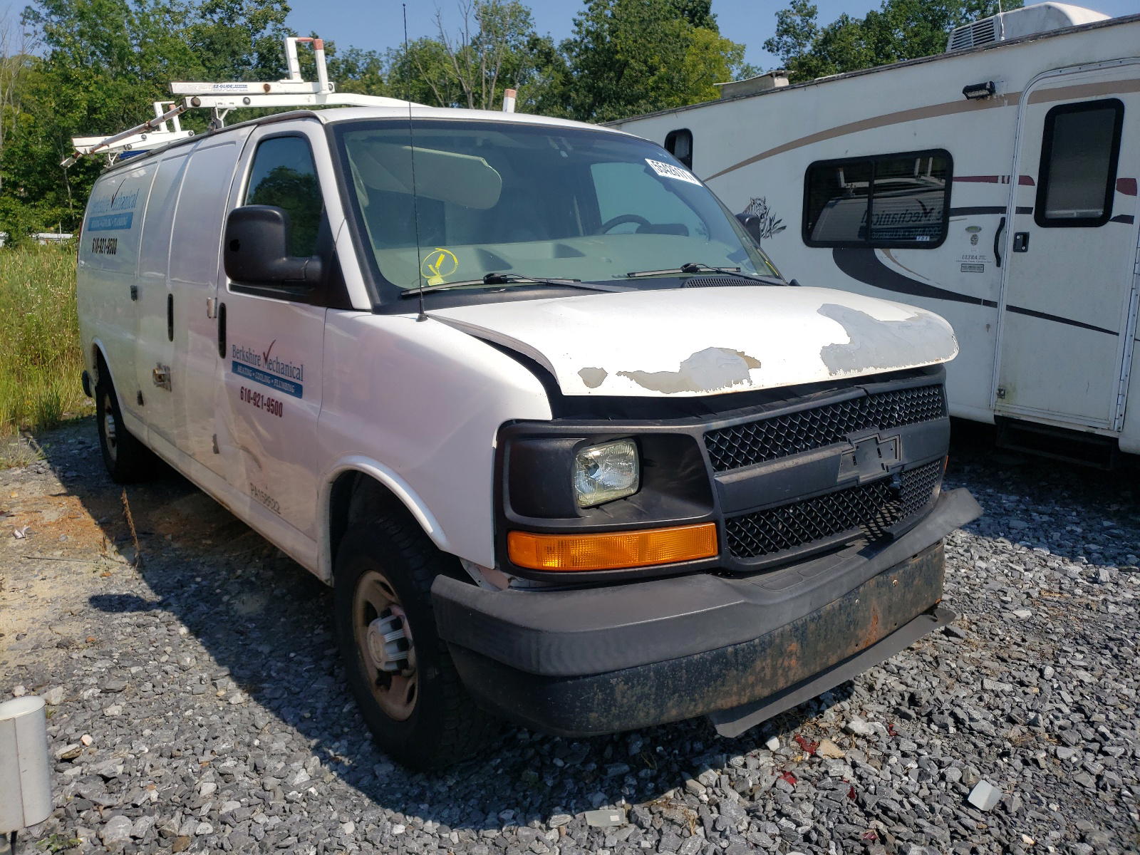 CHEVROLET EXPRESS 2008 with VIN 1GCGG29C281221222 - Photo from auction