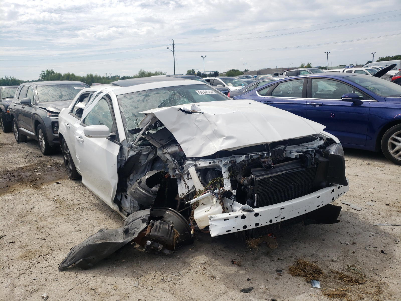 CHRYSLER 300 S 2018 with VIN 2C3CCAGG2JH204054 - Photo from auction