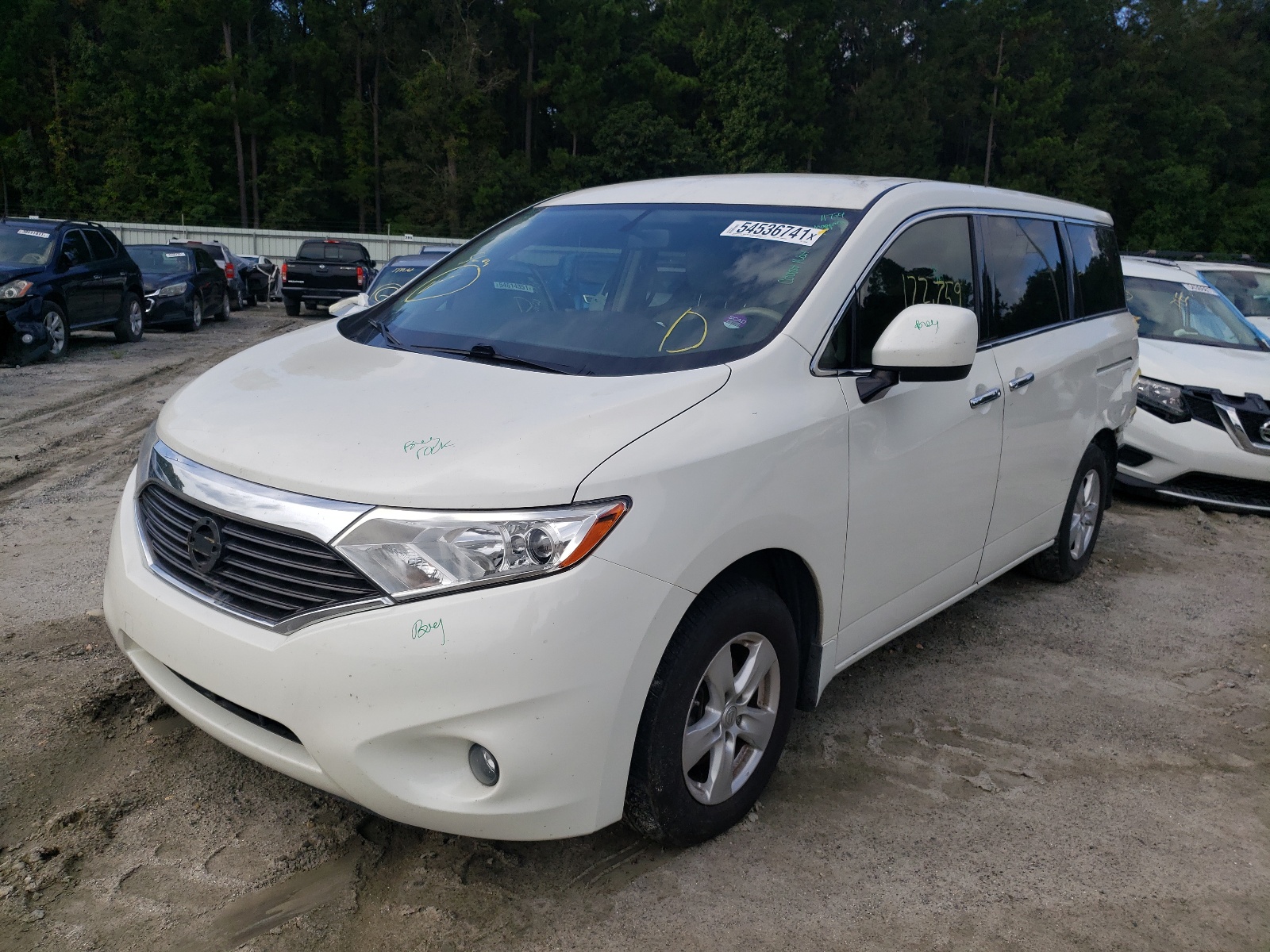 Photo 2 from auction – 2015 NISSAN QUEST S with VIN JN8AE2KP2F9133024